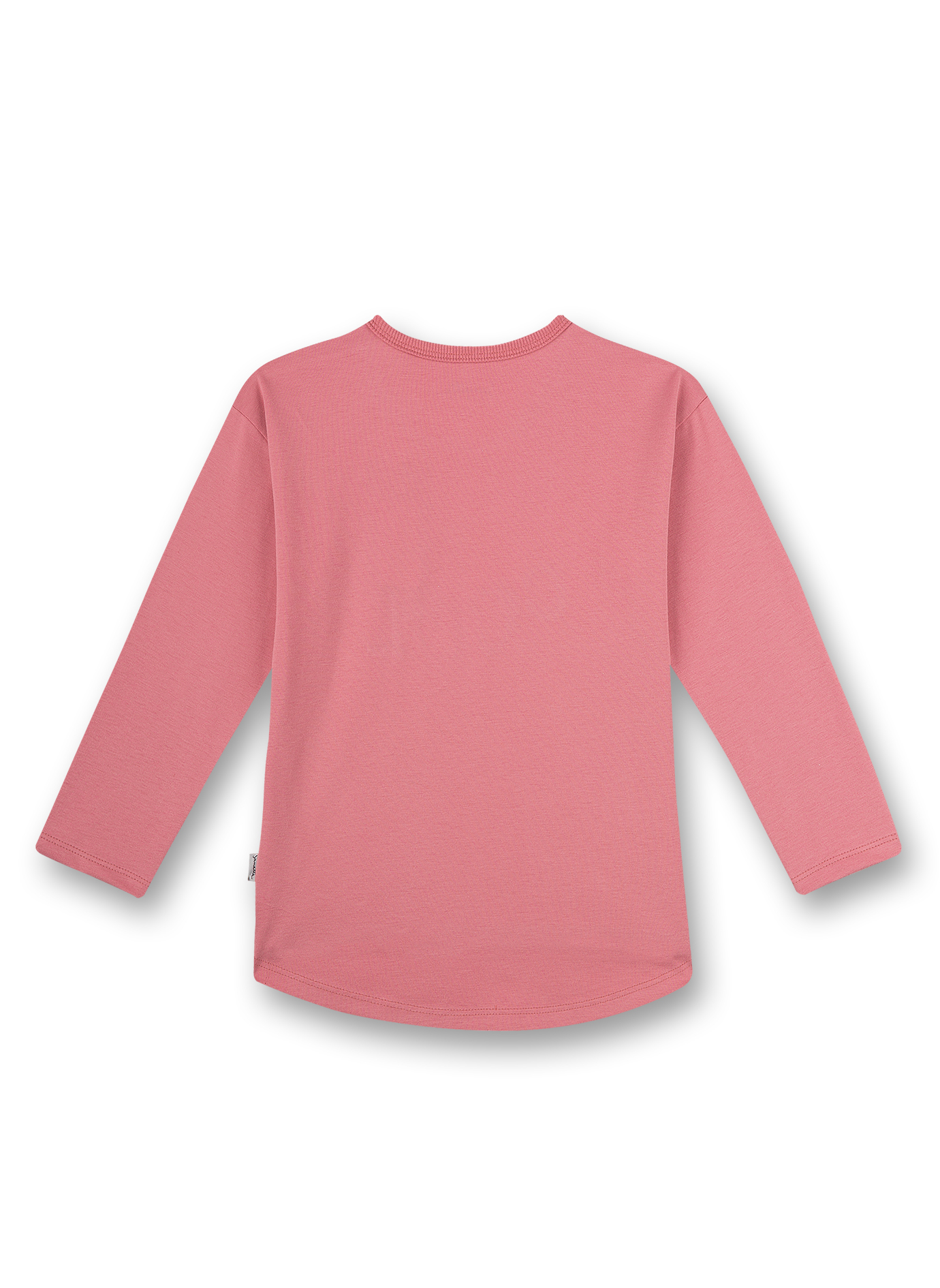 Mädchen-Shirt langarm Rosa Sweat Fruits