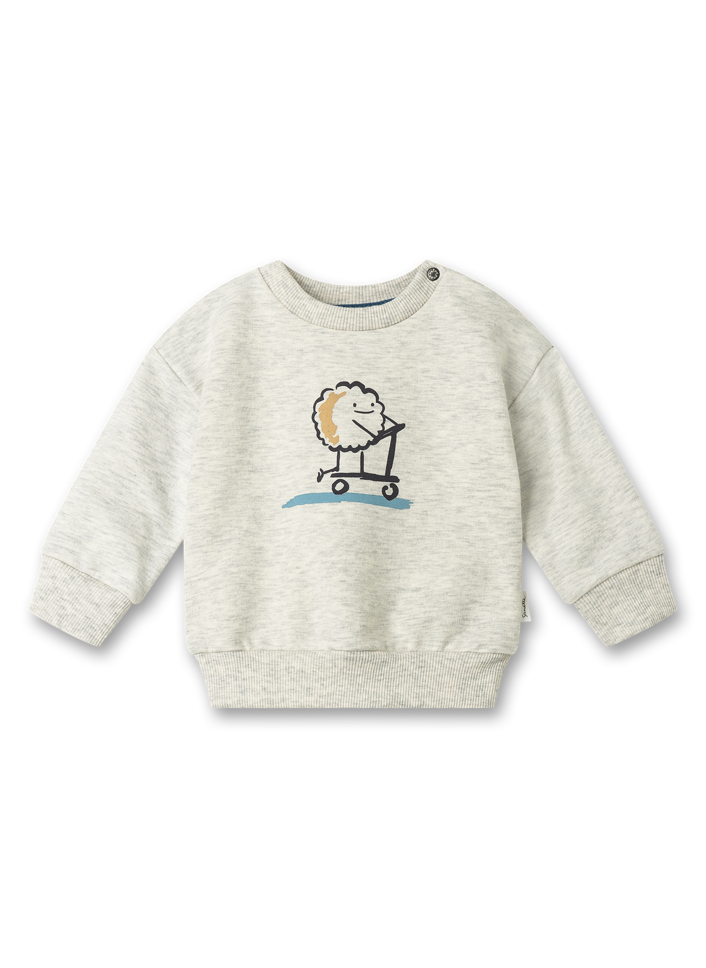 Jungen-Sweatshirt Beigemelange