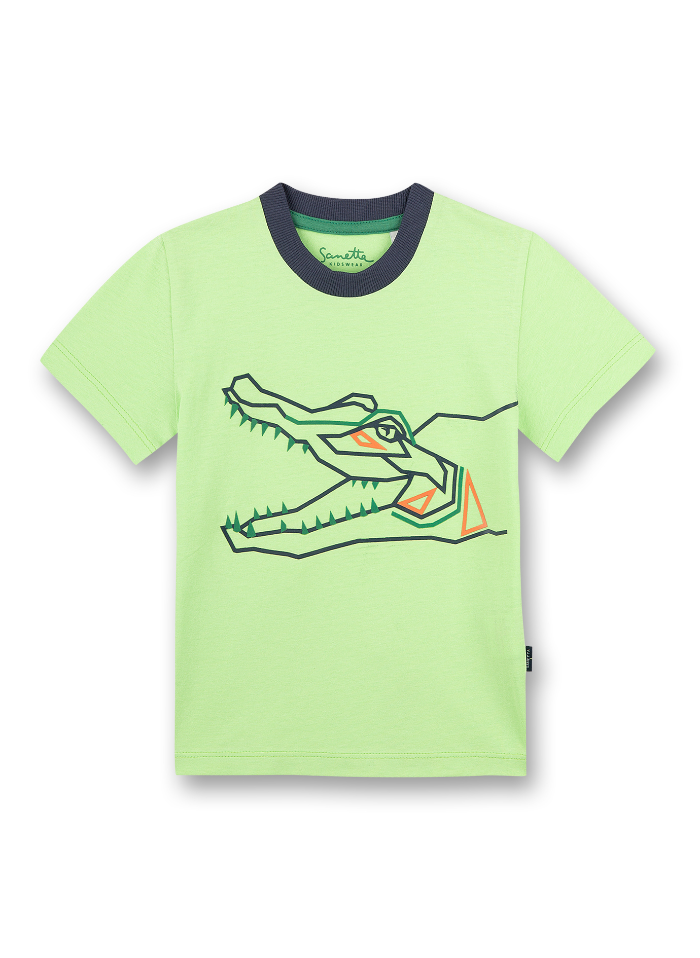 Jungen T-Shirt Grün Crocodile