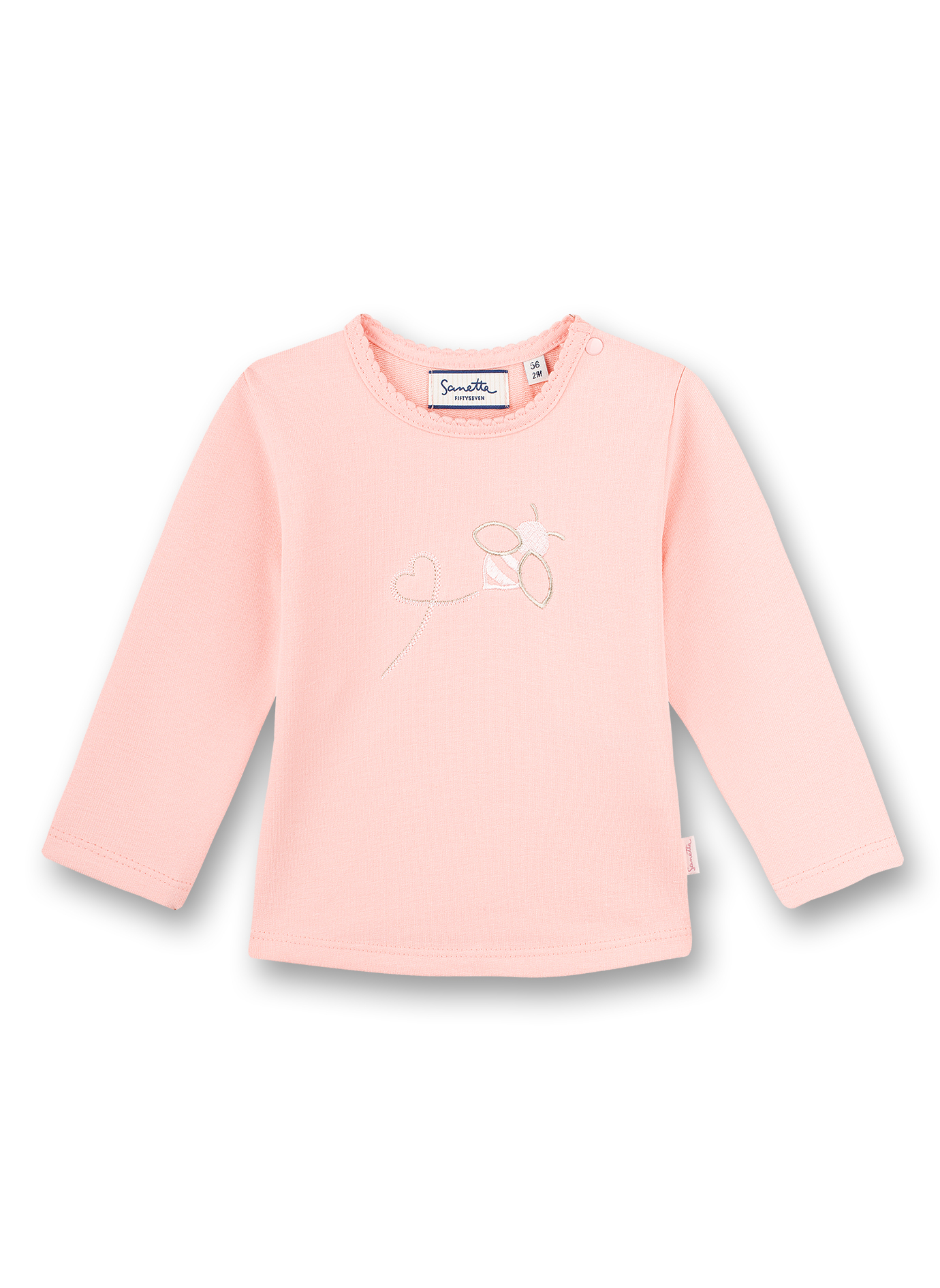 Mädchen-Sweatshirt Rosa Honey Bee