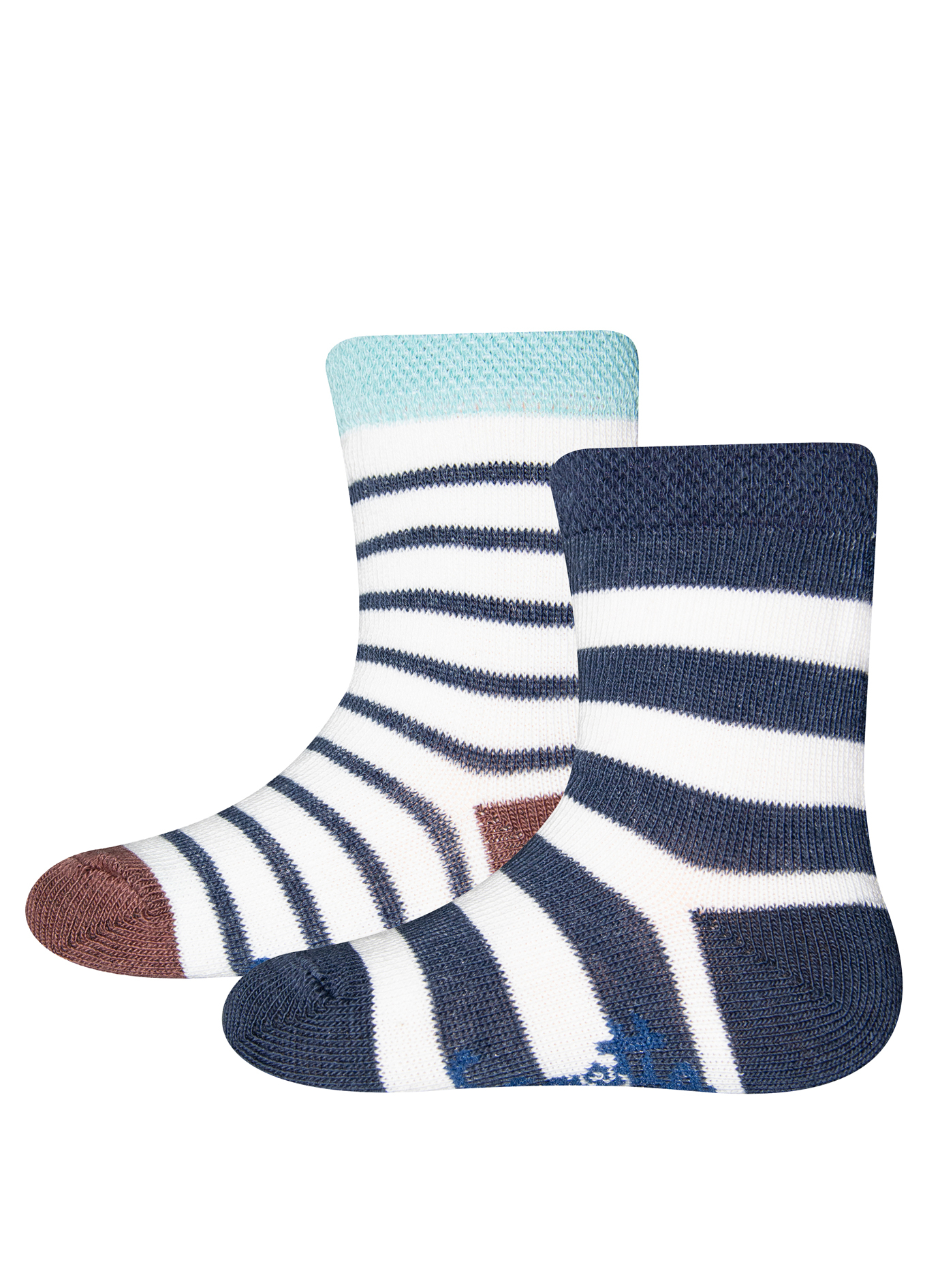 Jungen-Socken (Doppelpack) Ringel