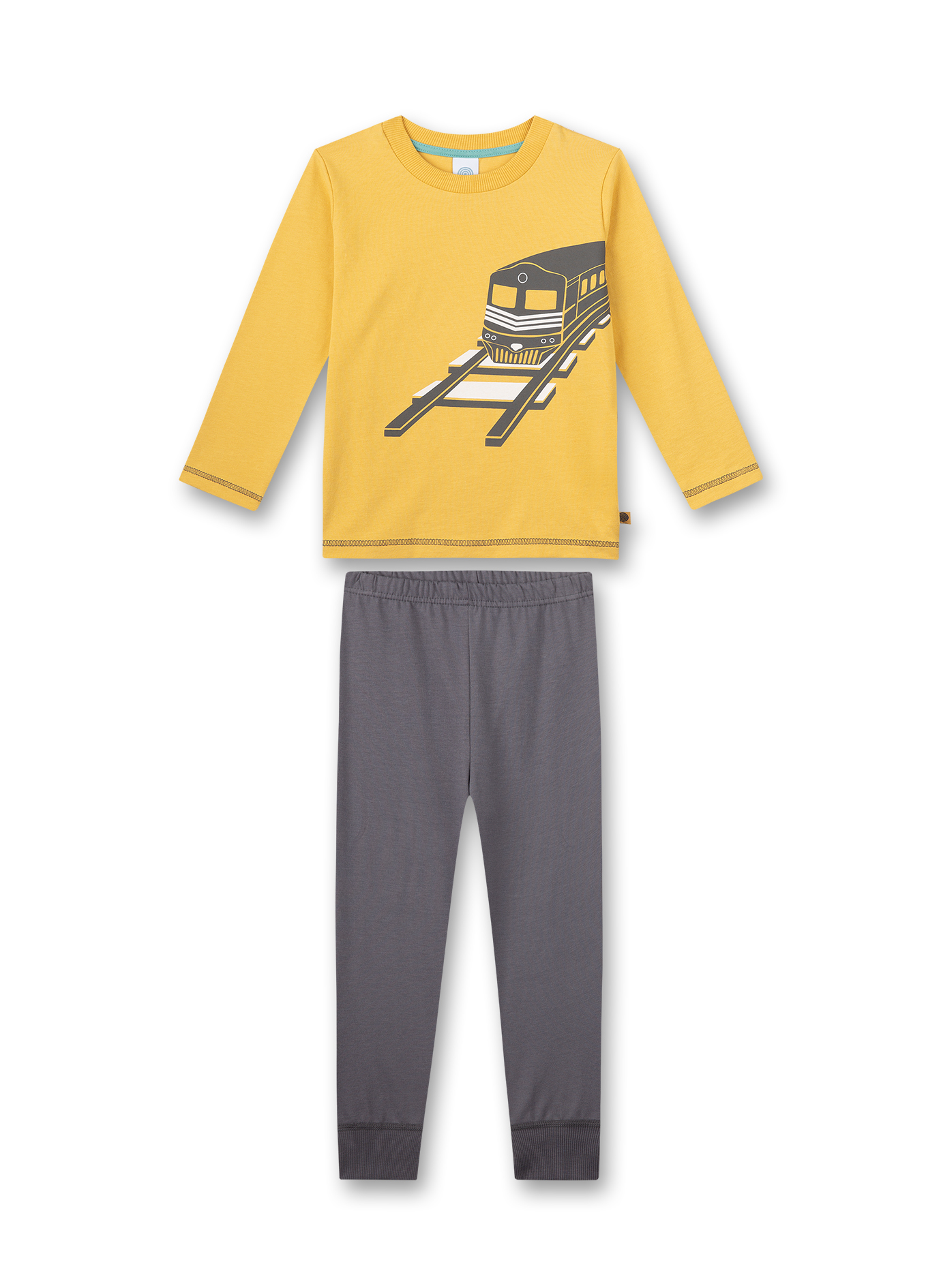 Jungen-Schlafanzug Gelb