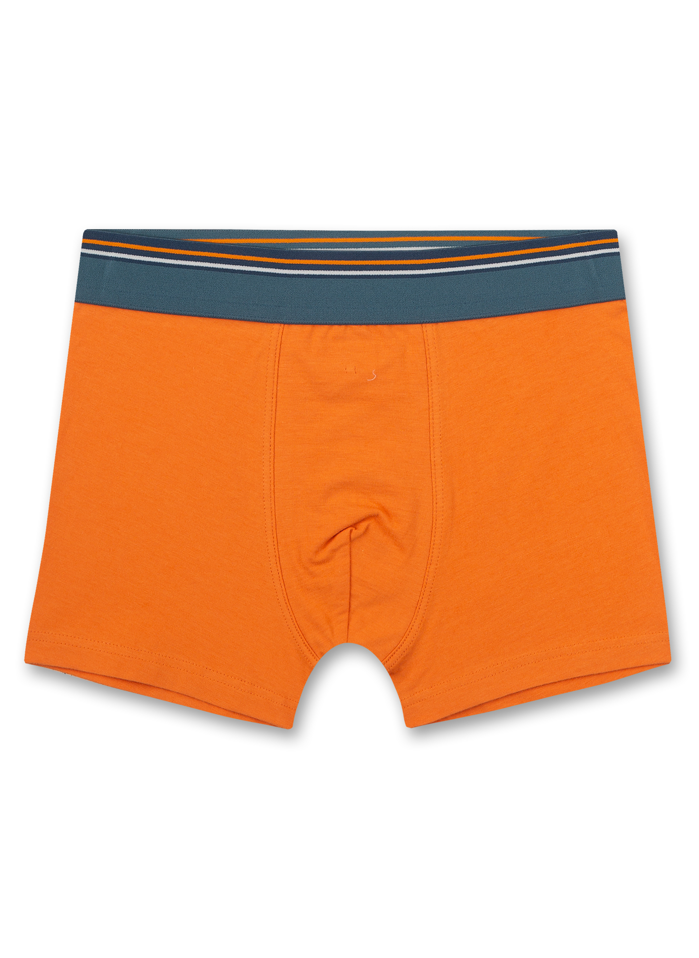 Jungen-Hipshorts (Doppelpack) Blau und Orange