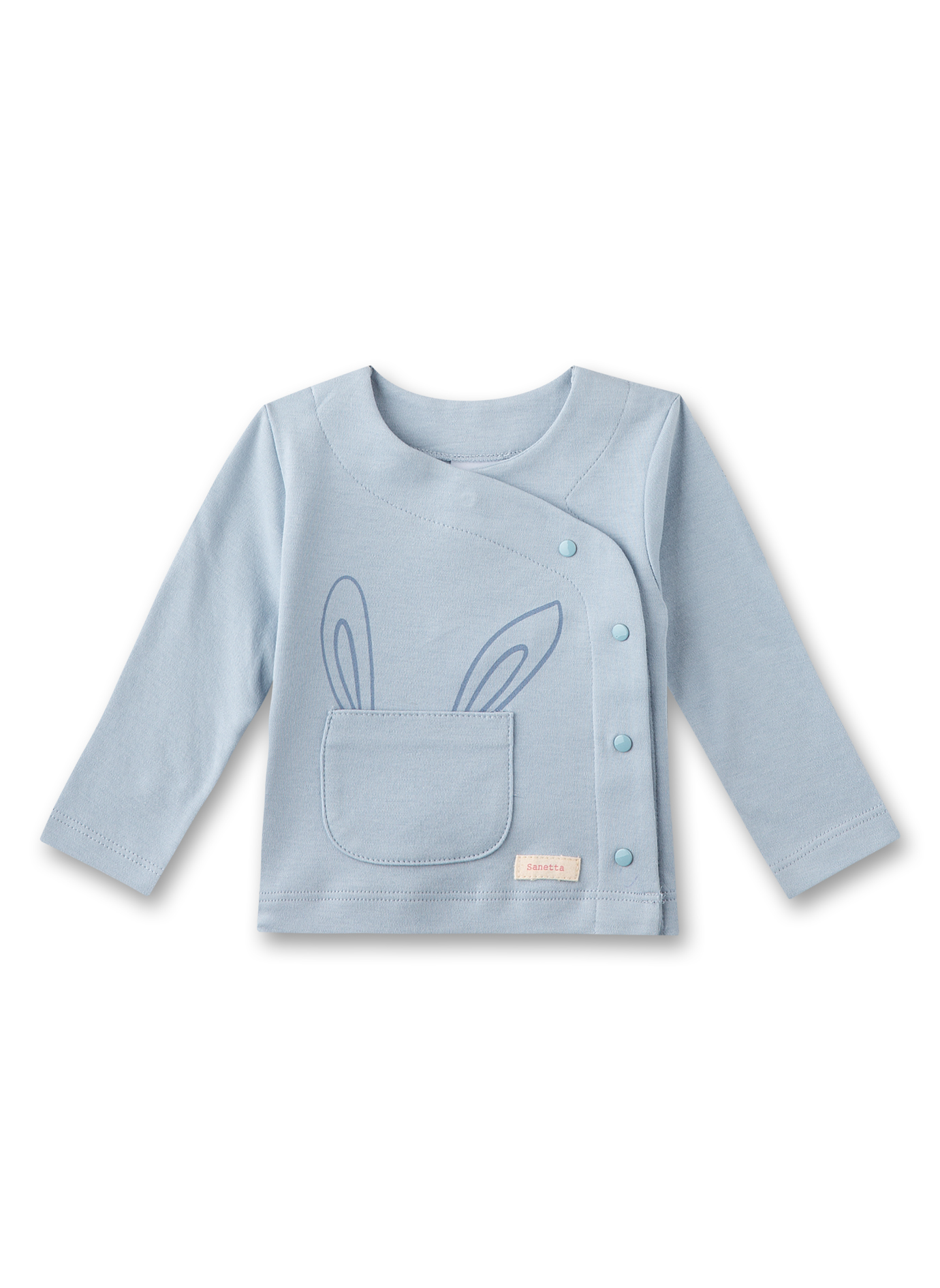 Baby-Wickelshirt Hellblau