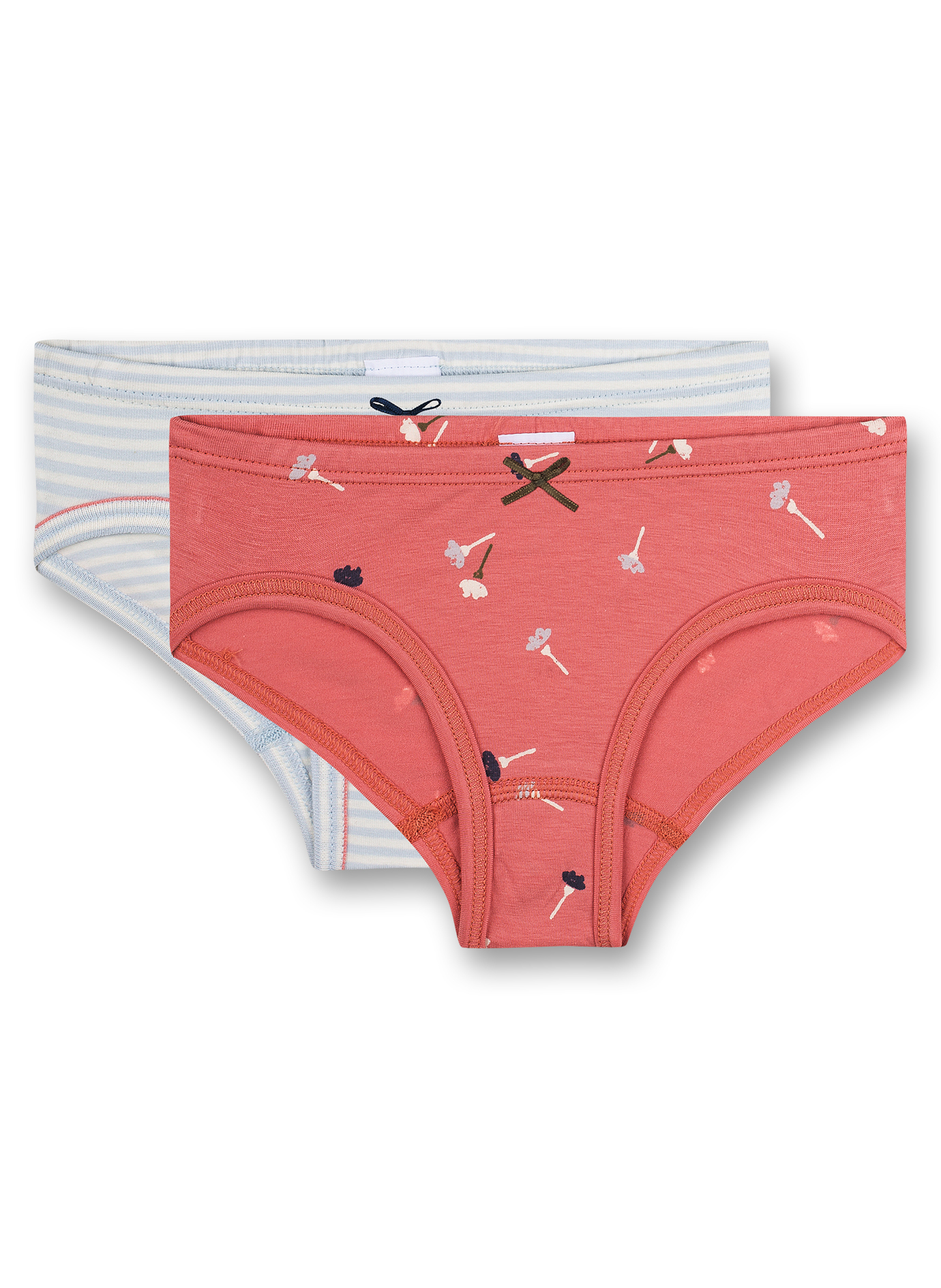 Mädchen-Jazzpant (Doppelpack) Rosa und Hellblau Autumn Mood
