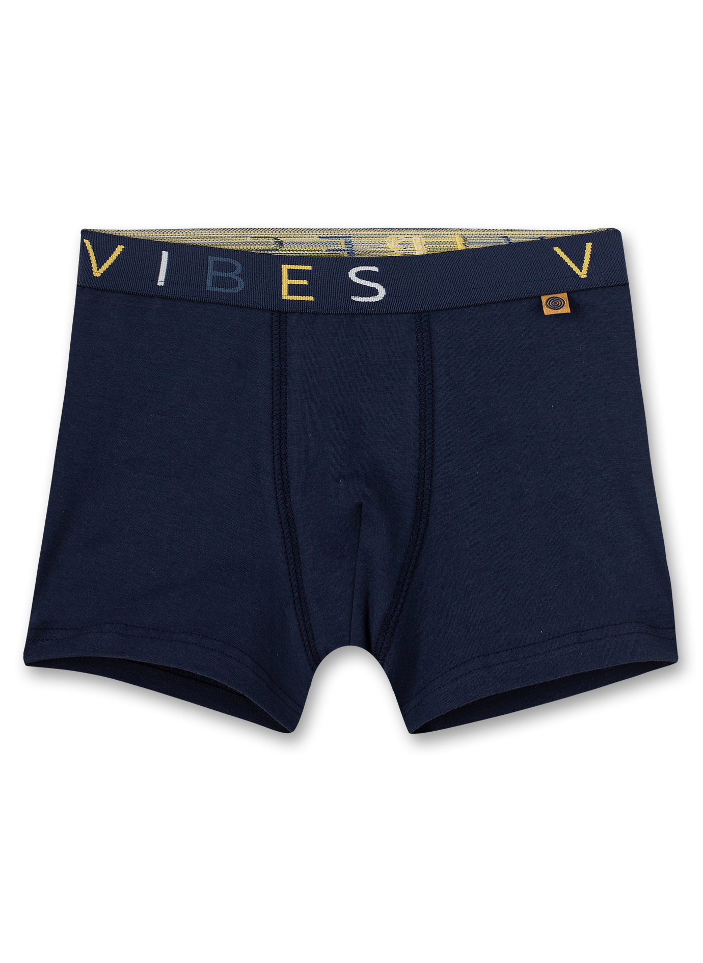 Jungen-Hipshorts (Dreierpack) Graumelange Orange und Blau