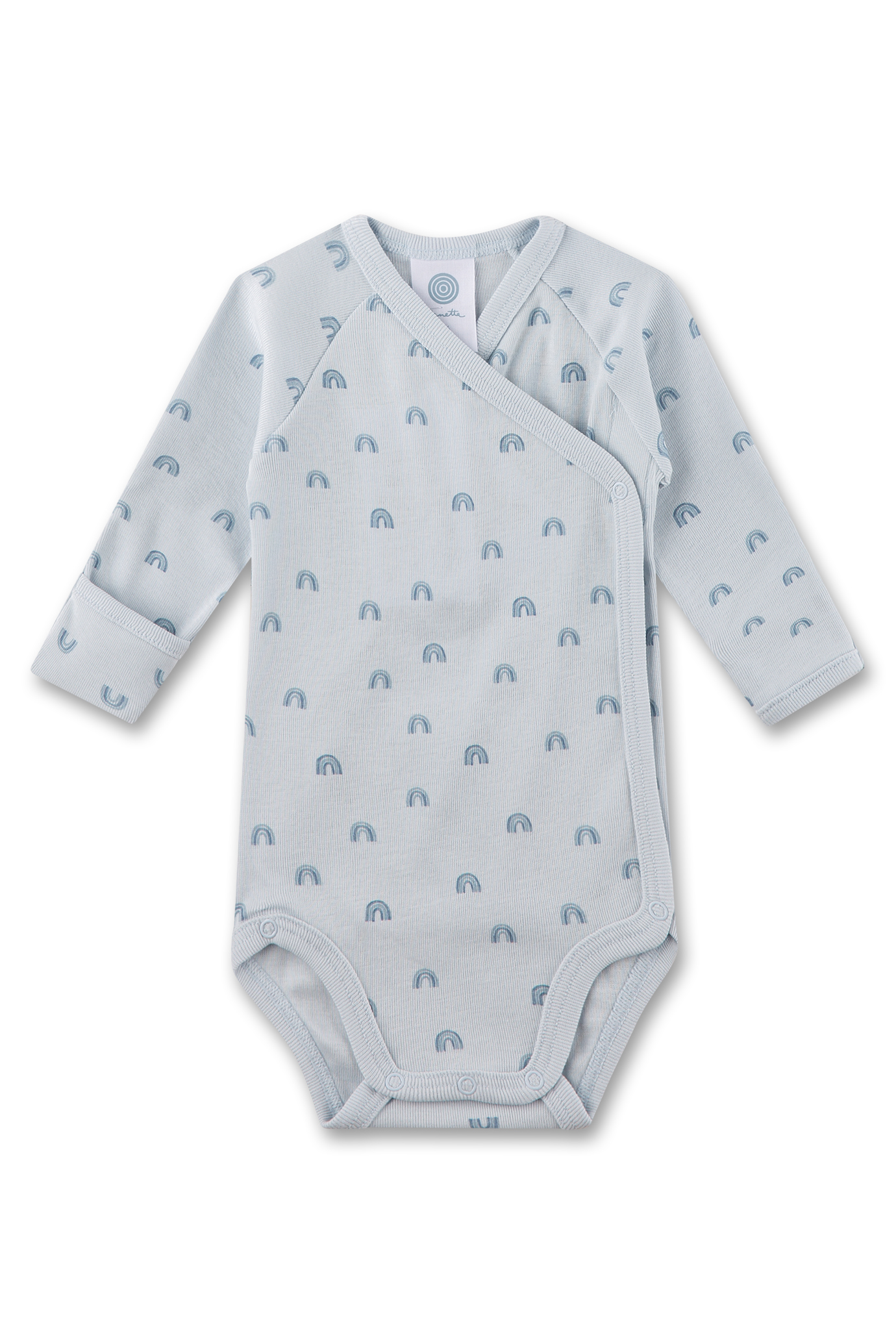 Baby-Wickelbody blau