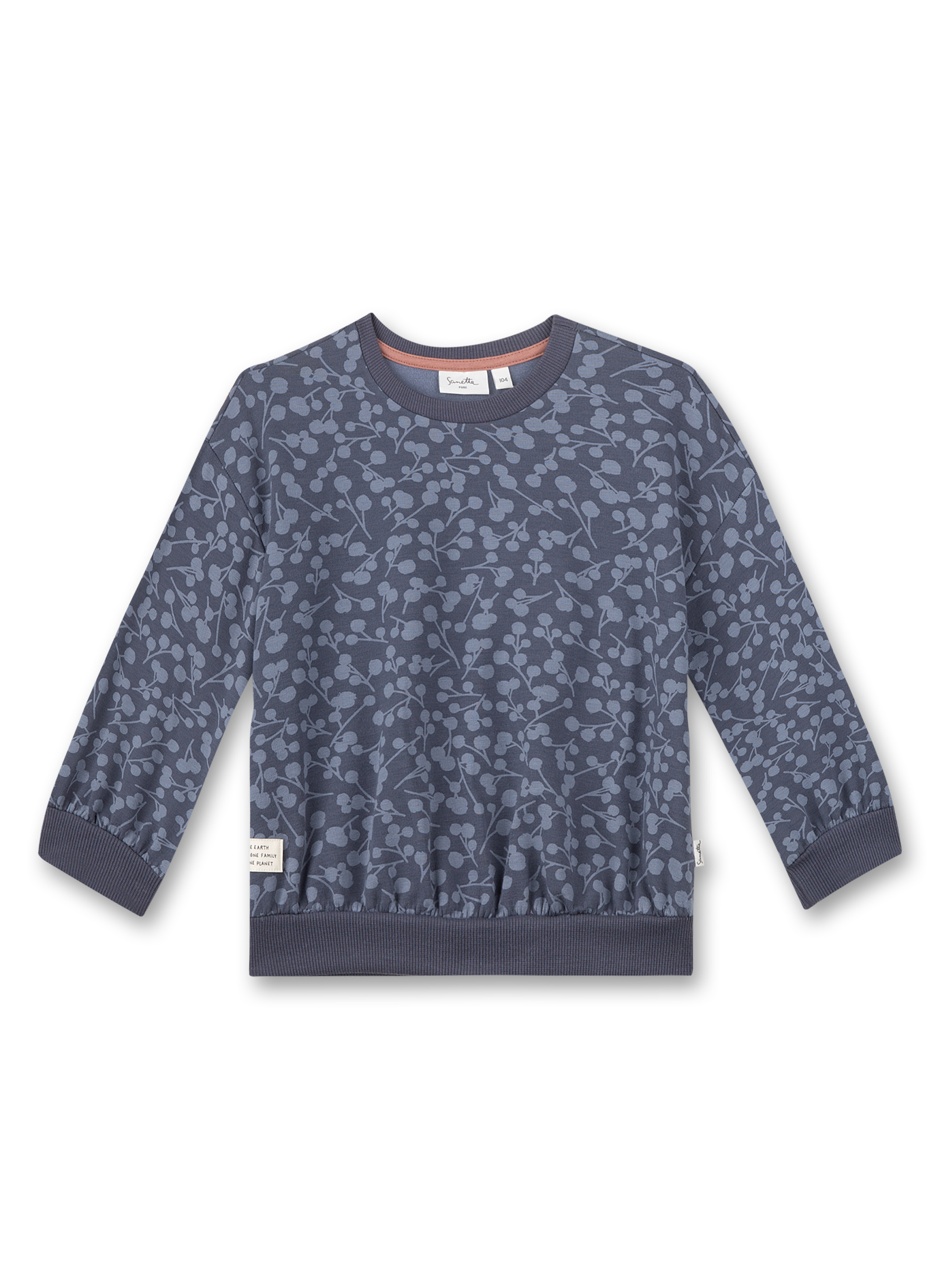 Mädchen-Sweatshirt Blau