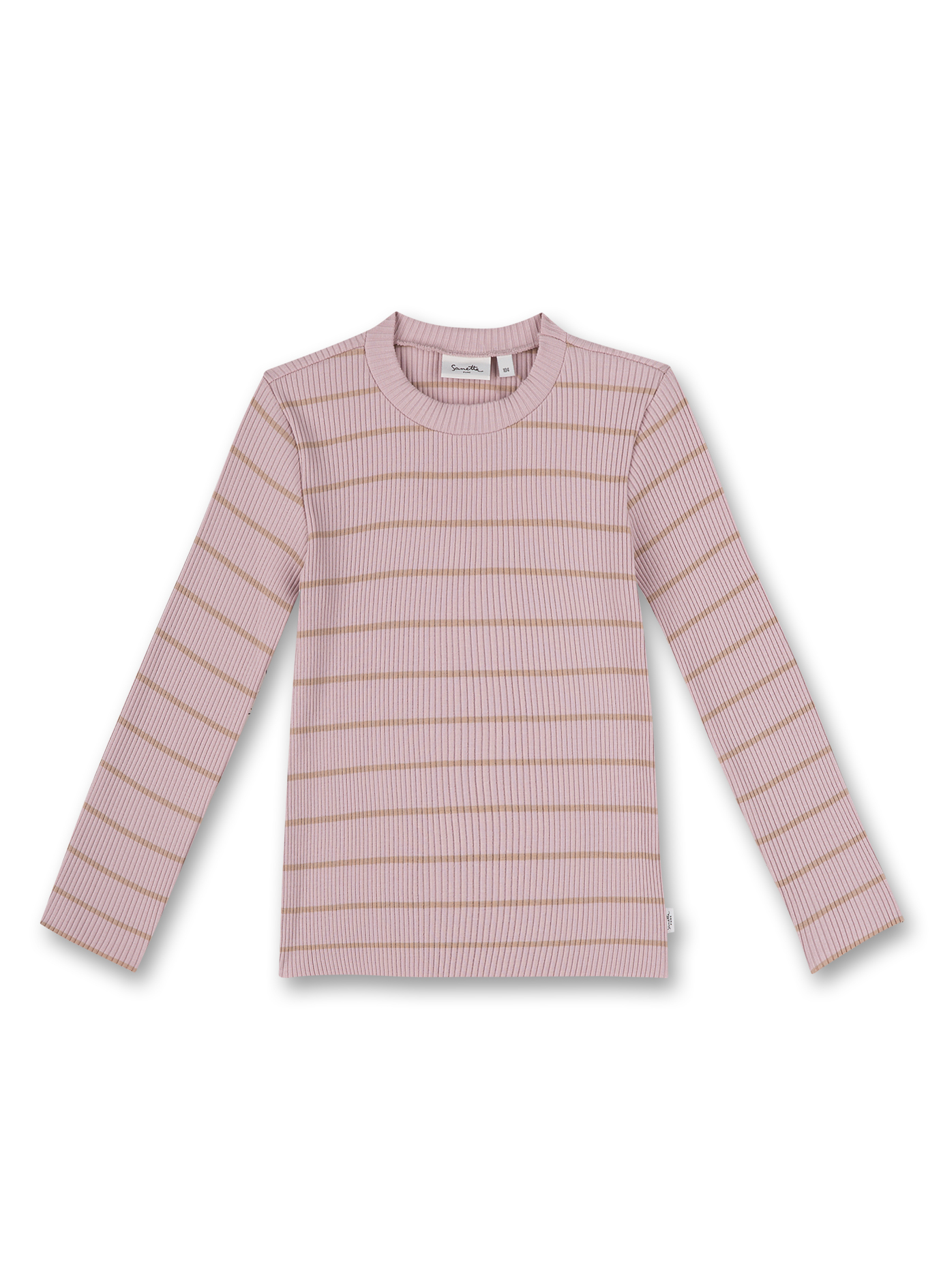 Mädchen-Shirt langarm Rosa