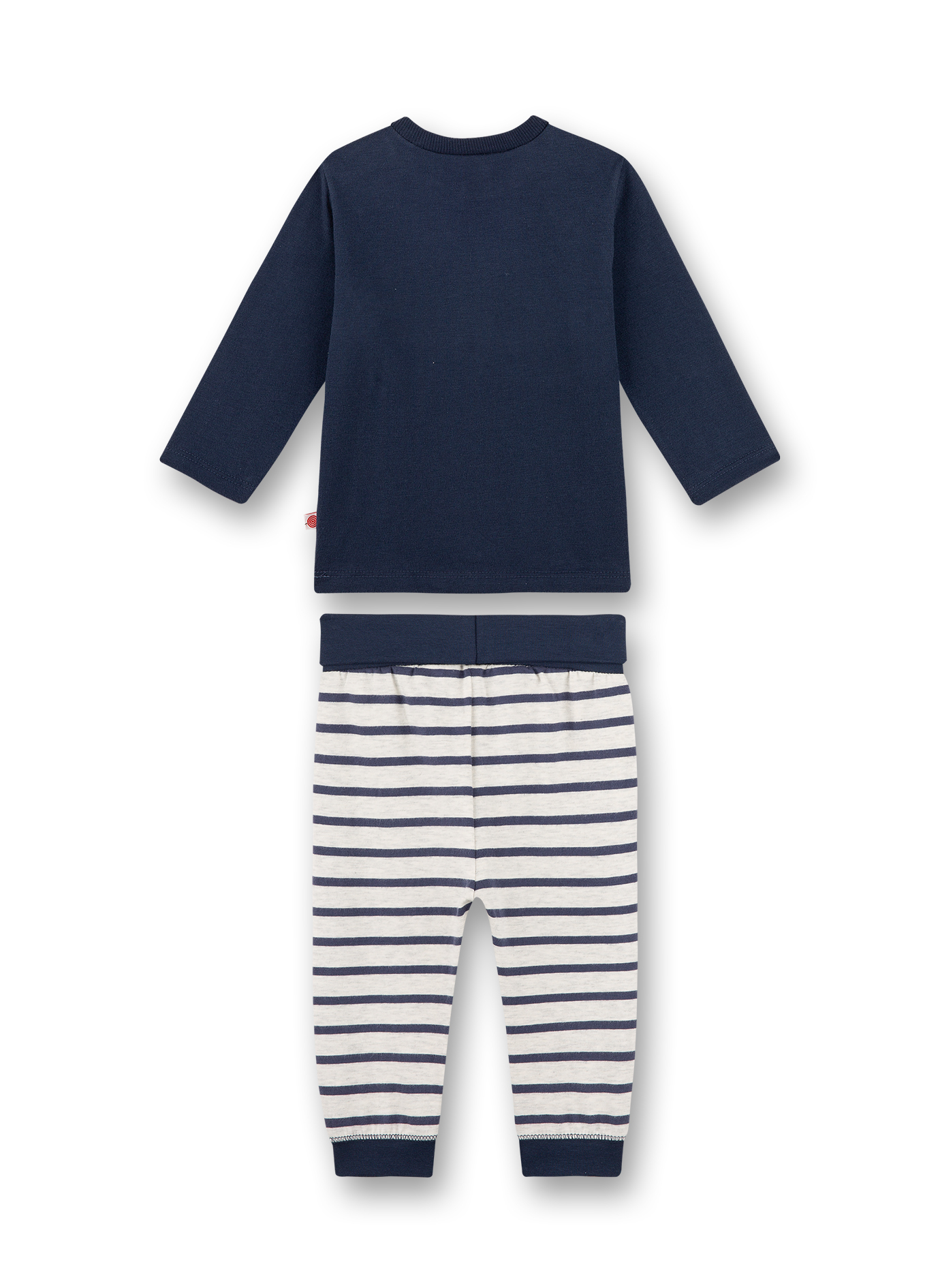 Jungen-Schlafanzug lang Blau Little wood 