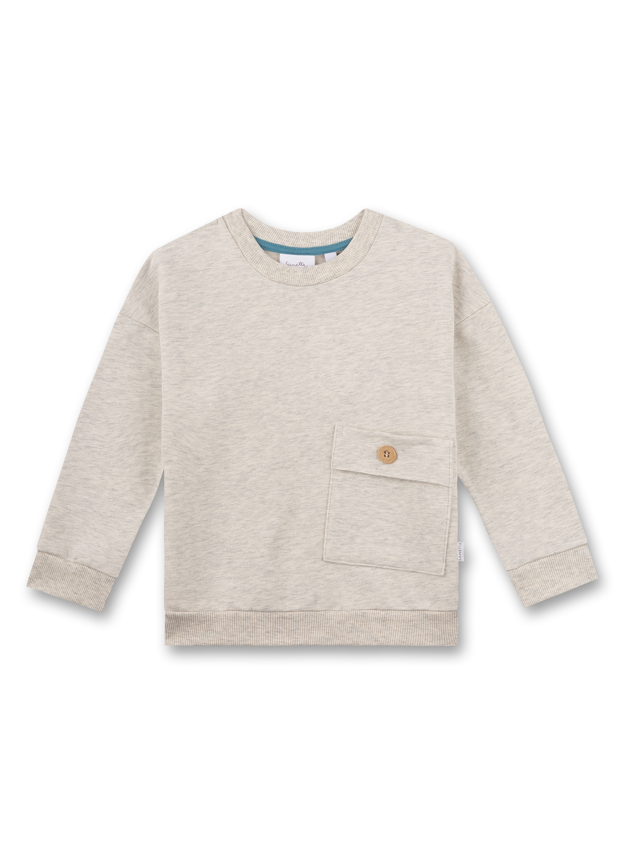 Jungen-Sweatshirt Beigemelange