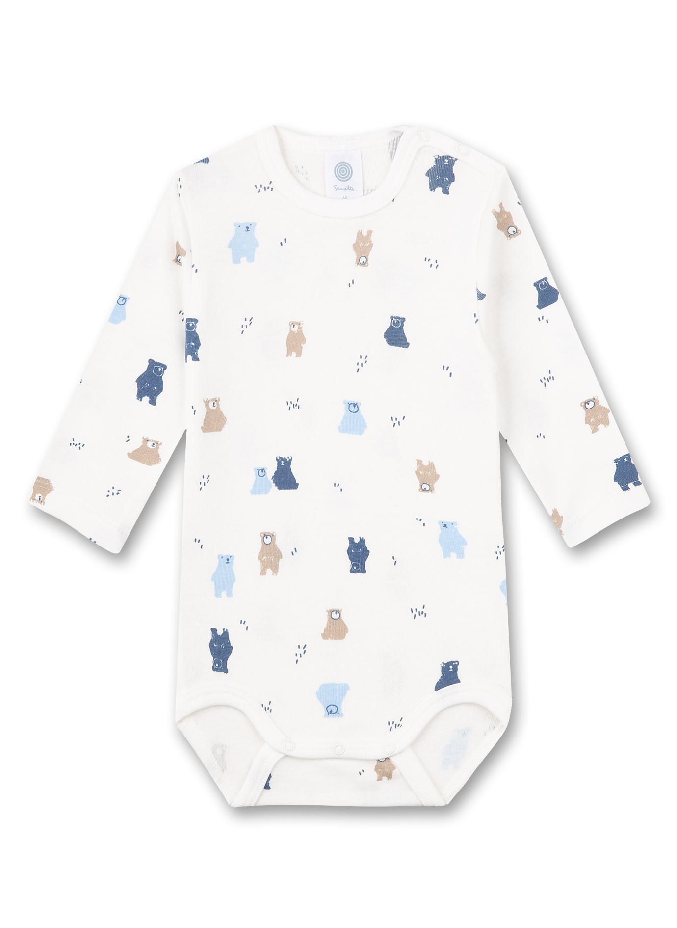 Baby Body langarm Off-White 