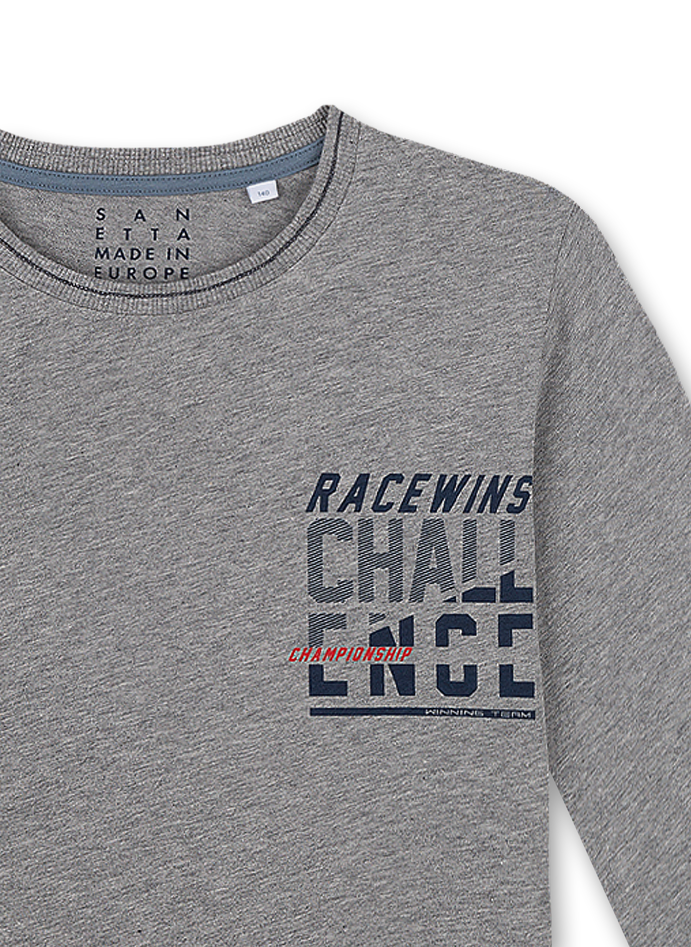 Jungen-Schlafanzug Graumelange Racing Academy