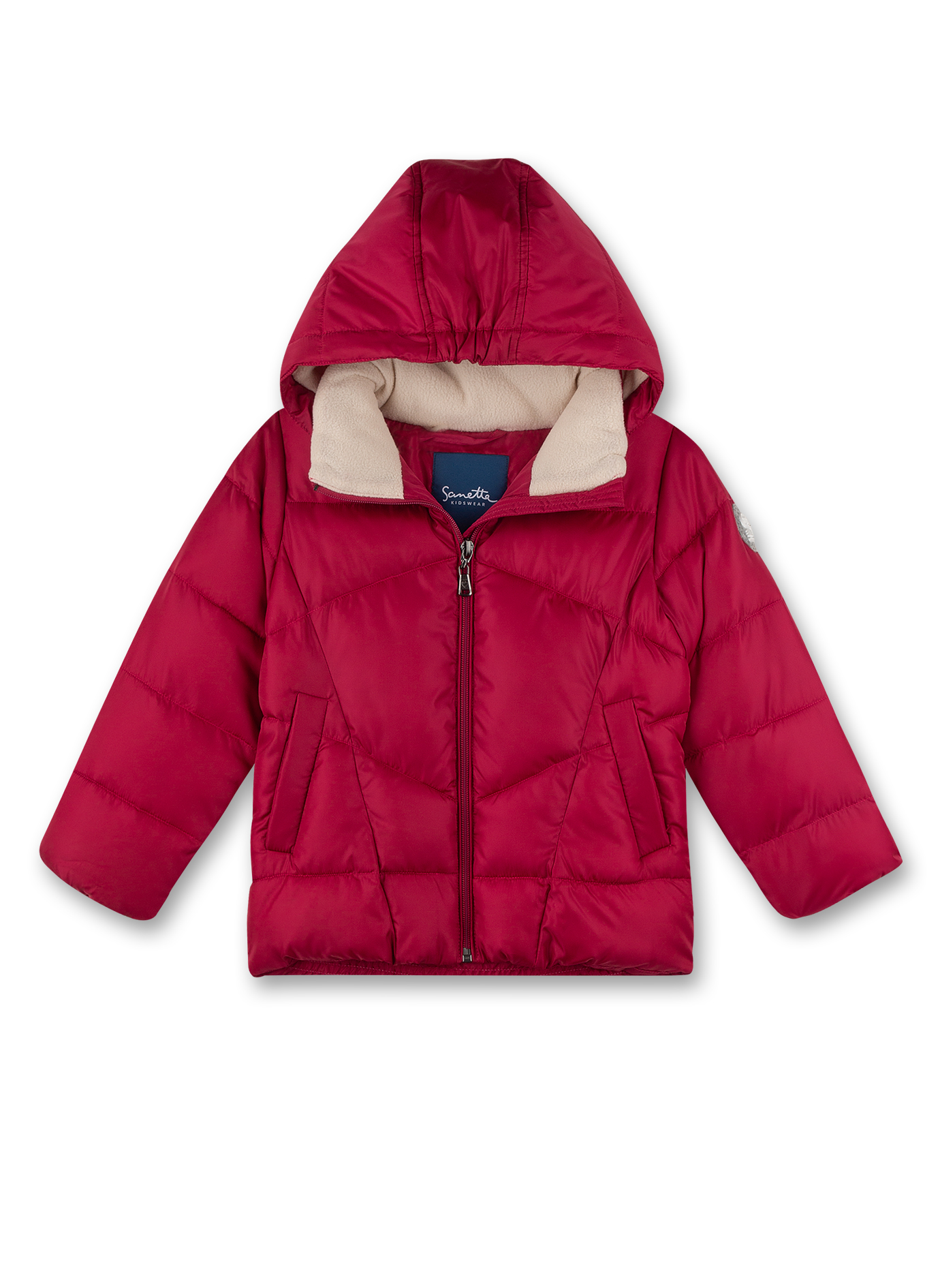 Mädchen-Outdoorjacke Pink