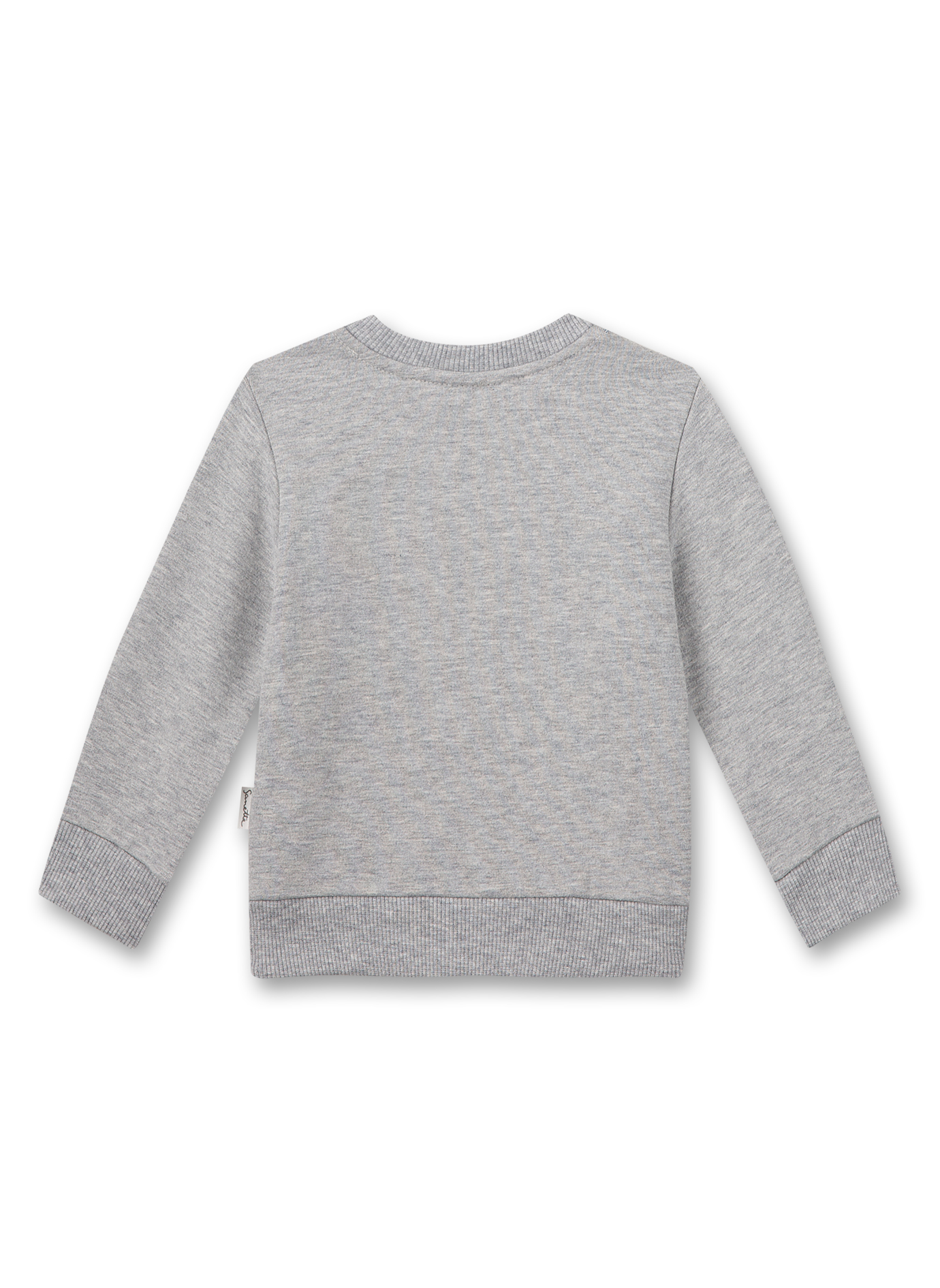 Jungen-Sweatshirt Graumelange