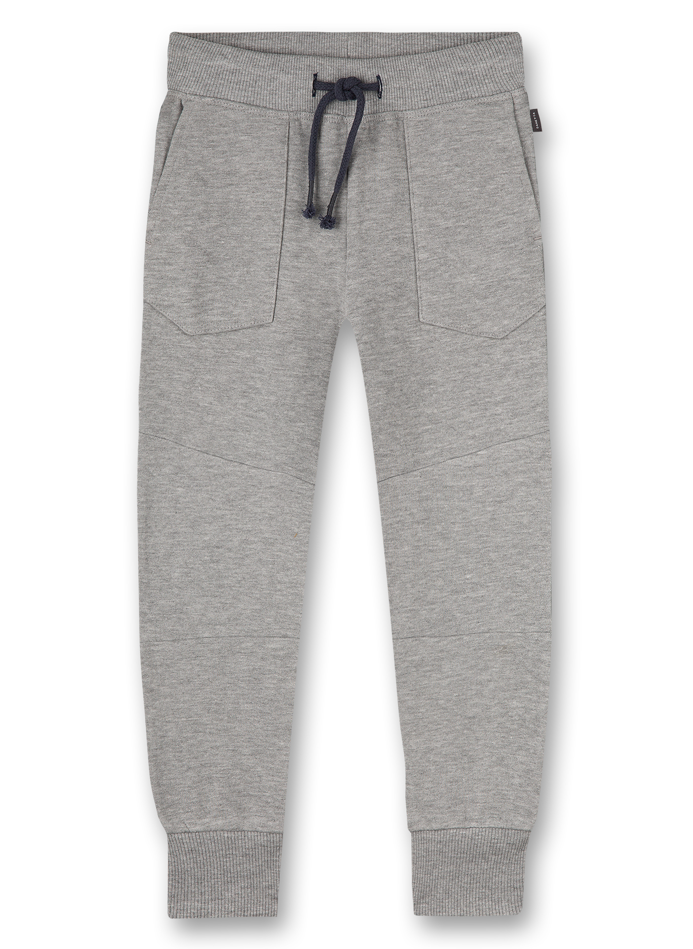 Jungen-Sweathose Graumelange Scooter
