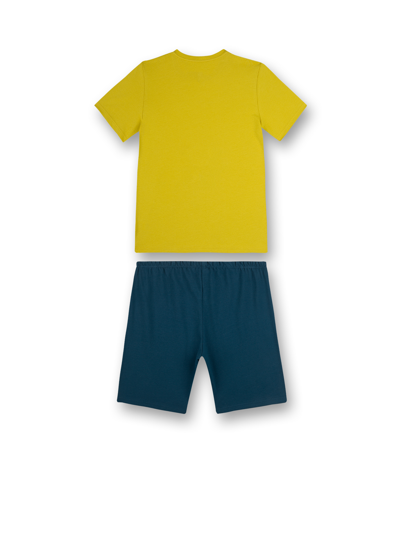 Jungen-Schlafanzug kurz Gelb Ocean Breeze