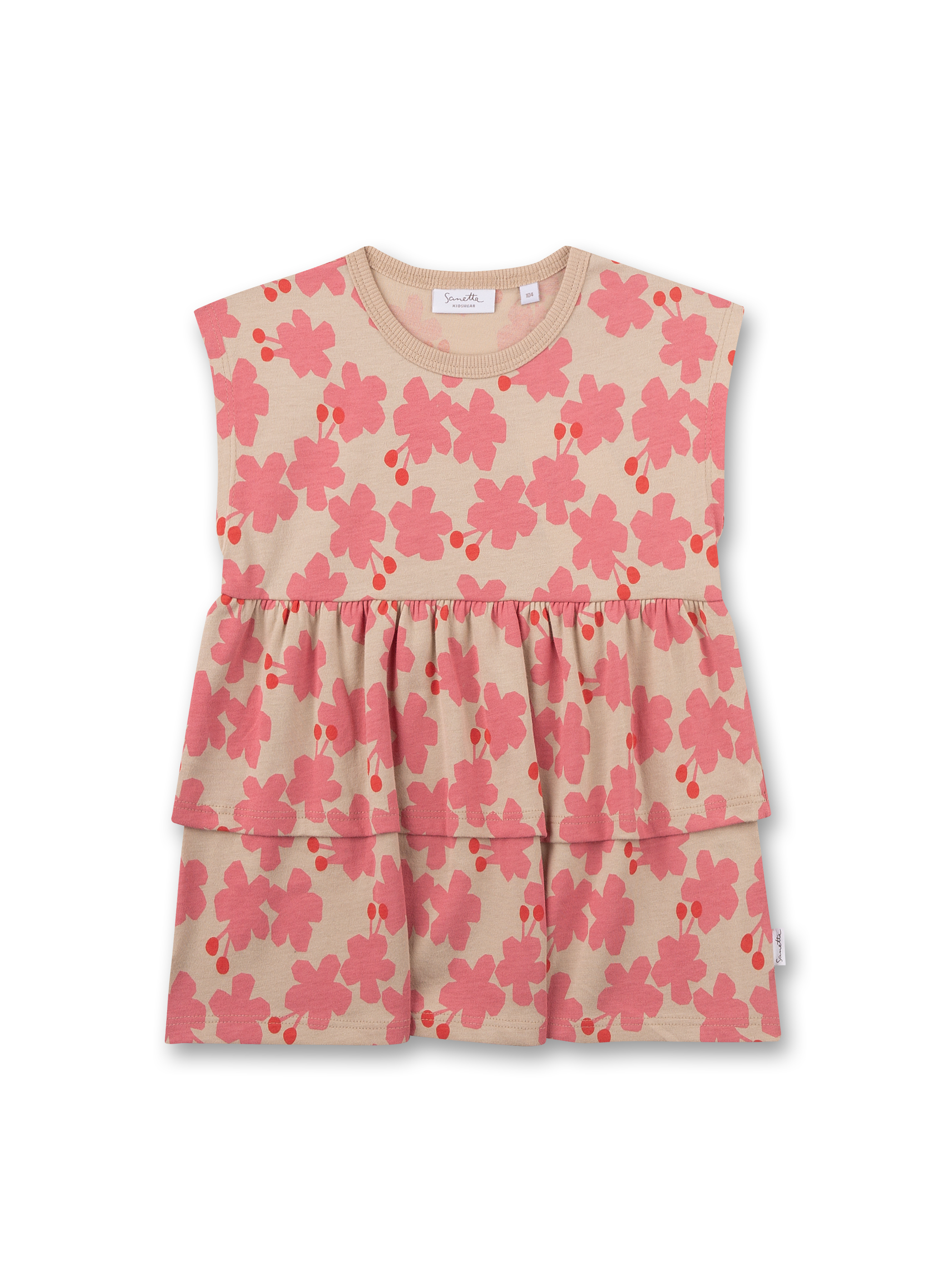 Mädchen T-Shirt Beige