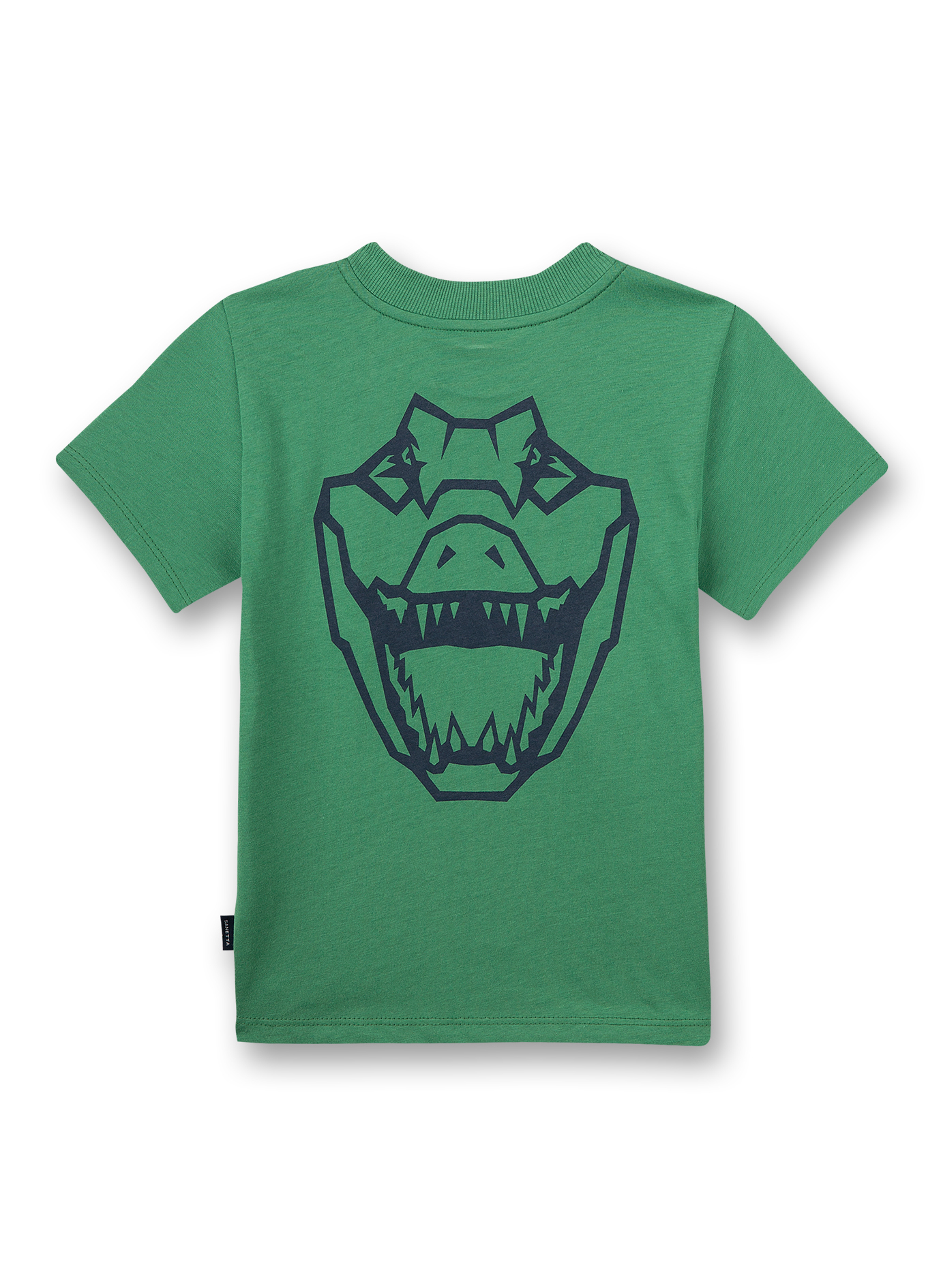 Jungen T-Shirt Dunkelgrün Crocodile
