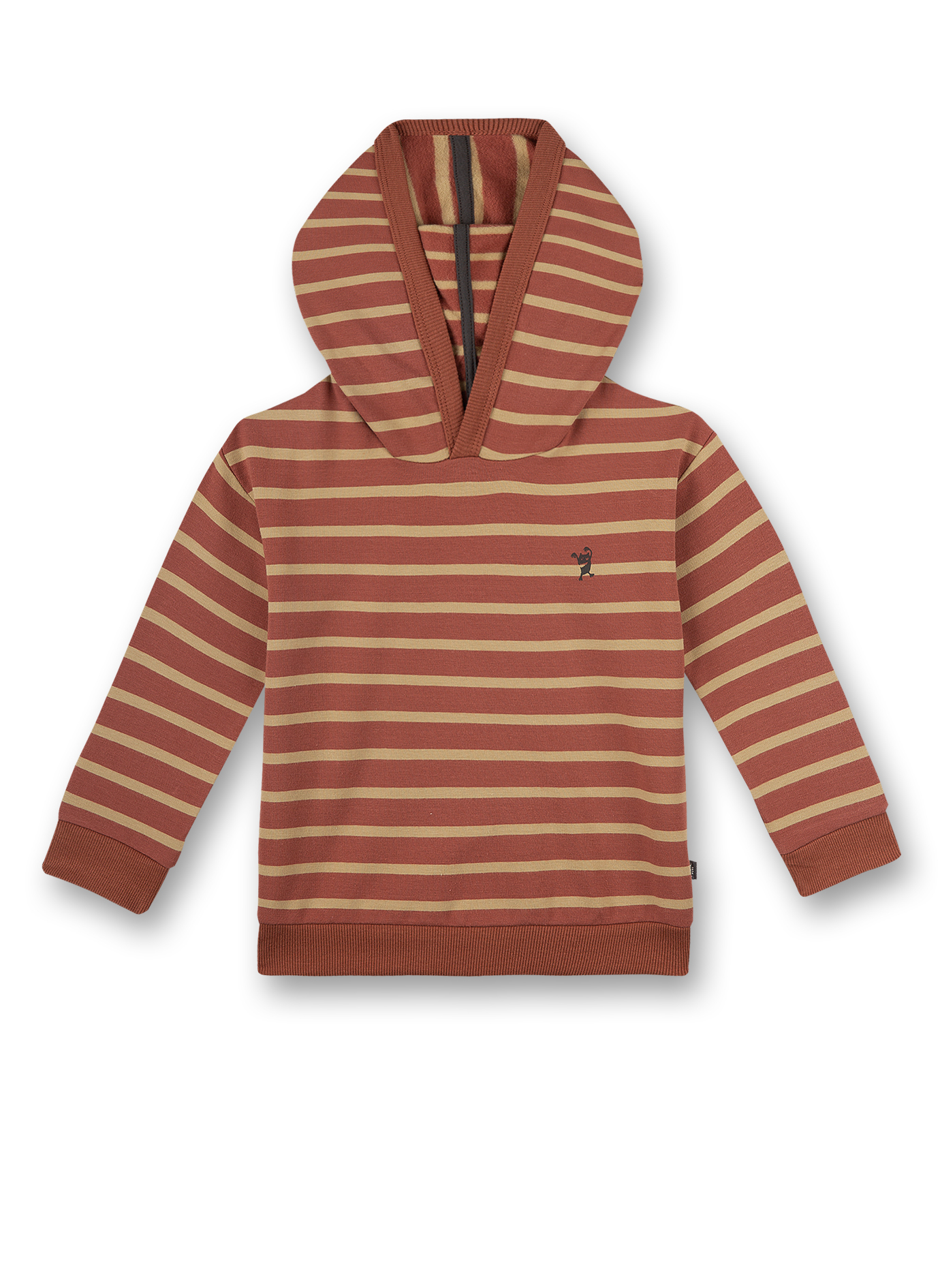 Jungen-Sweatshirt Braun