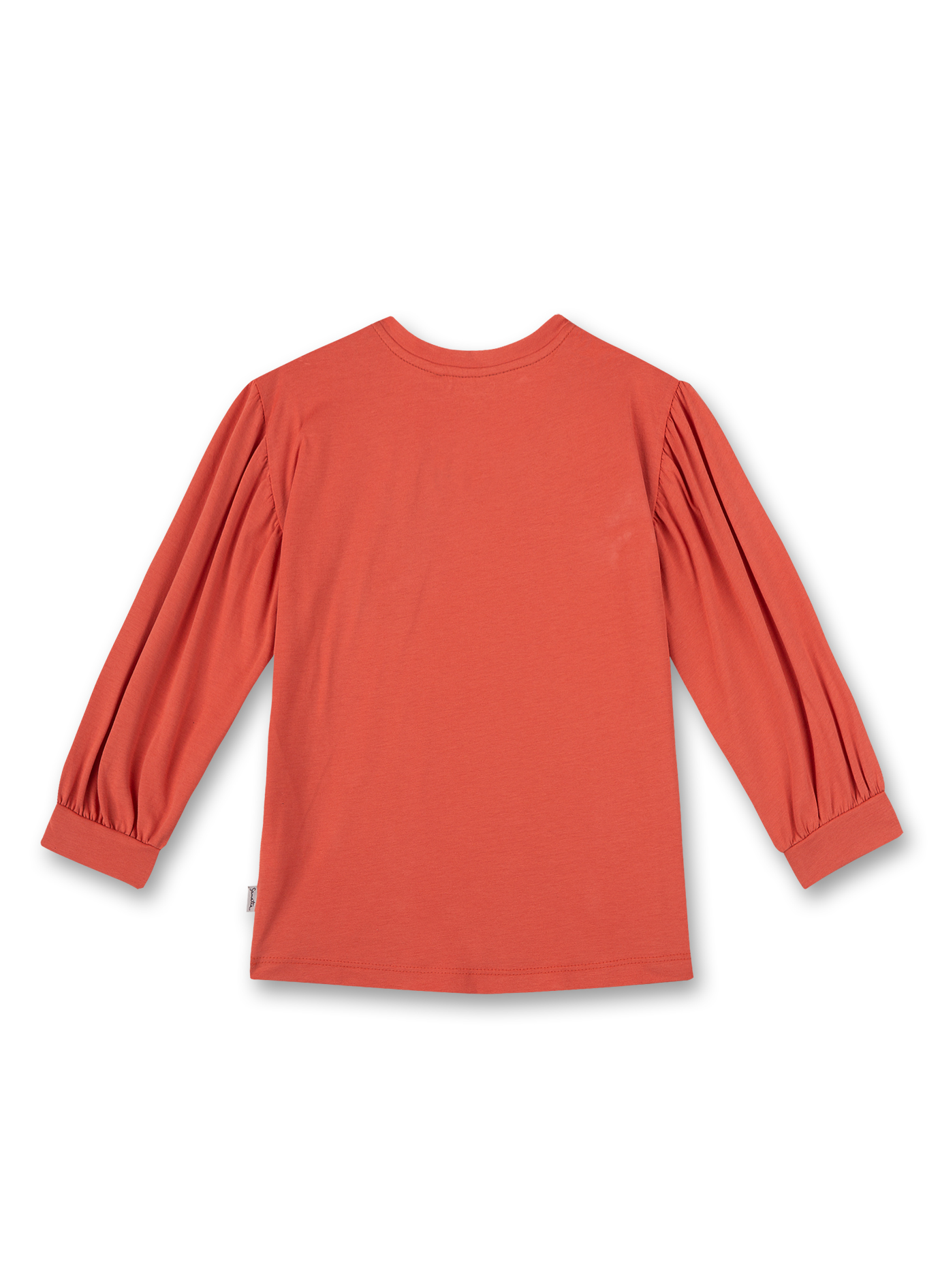 Mädchen-Shirt langarm Orange Flowers for You