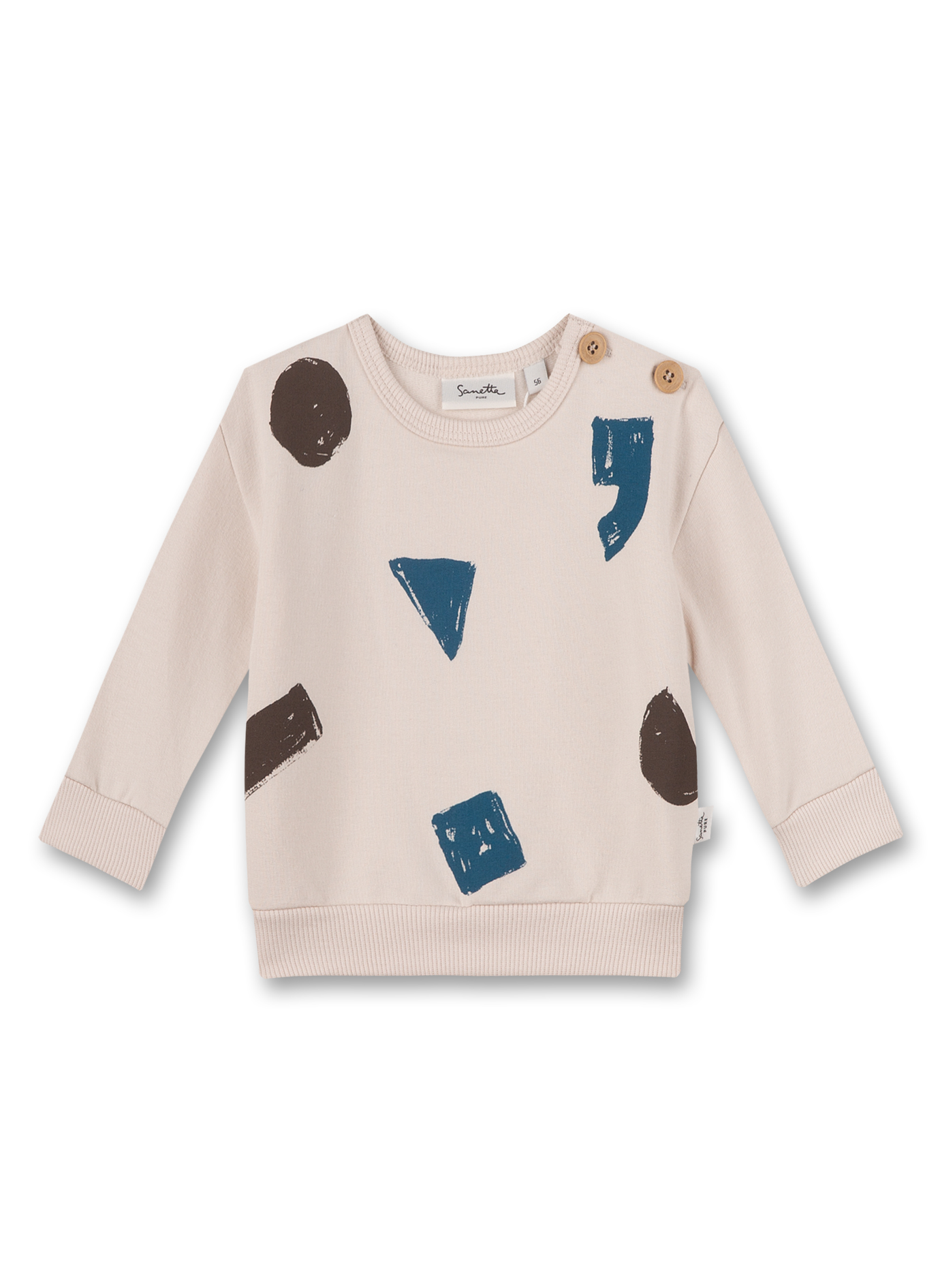 Jungen-Sweatshirt Beige