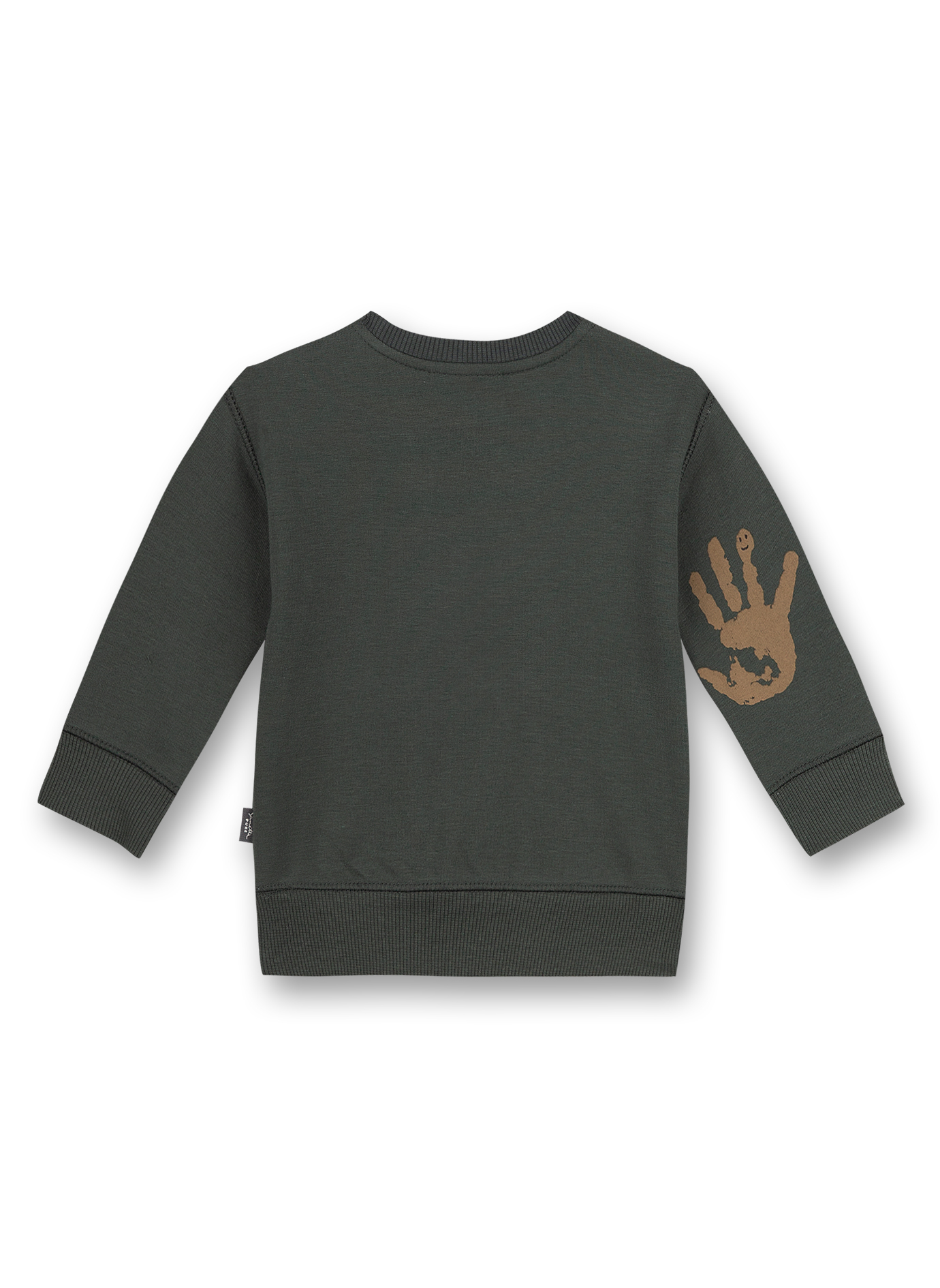 Jungen-Sweatshirt Dunkelgrün