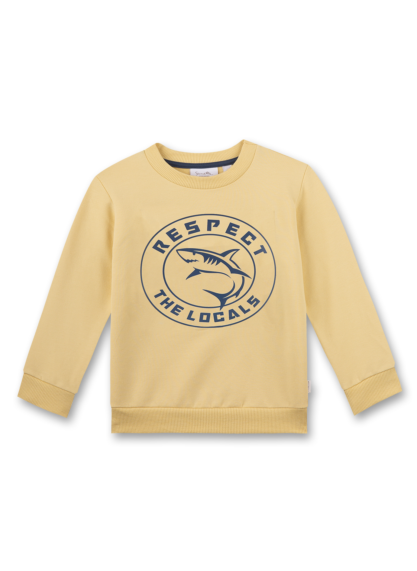 Jungen-Sweatshirt Gelb