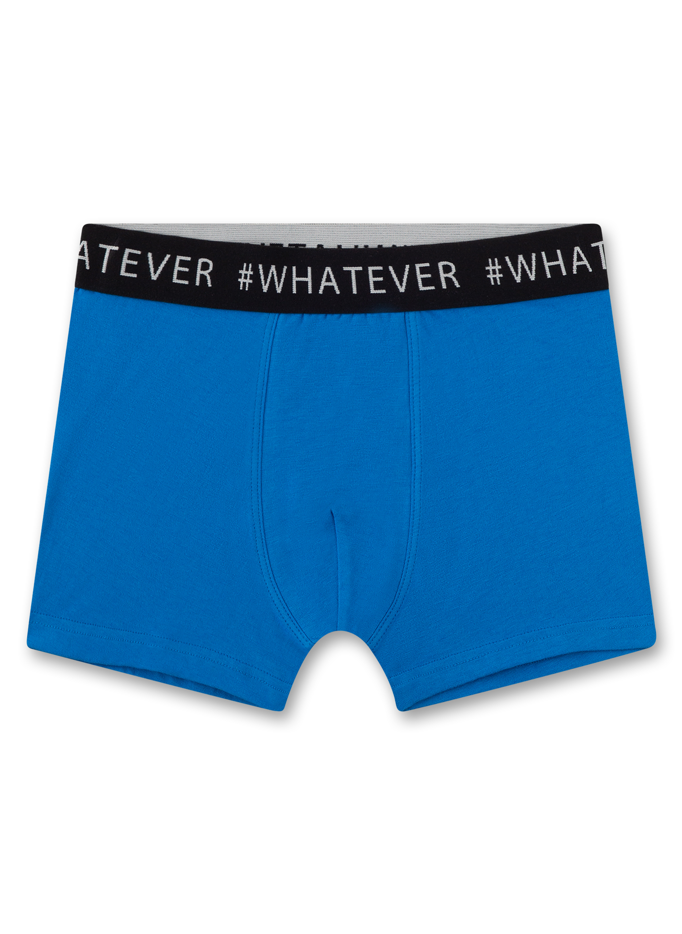 Jungen-Hipshorts (Doppelpack) Weiß & Blau