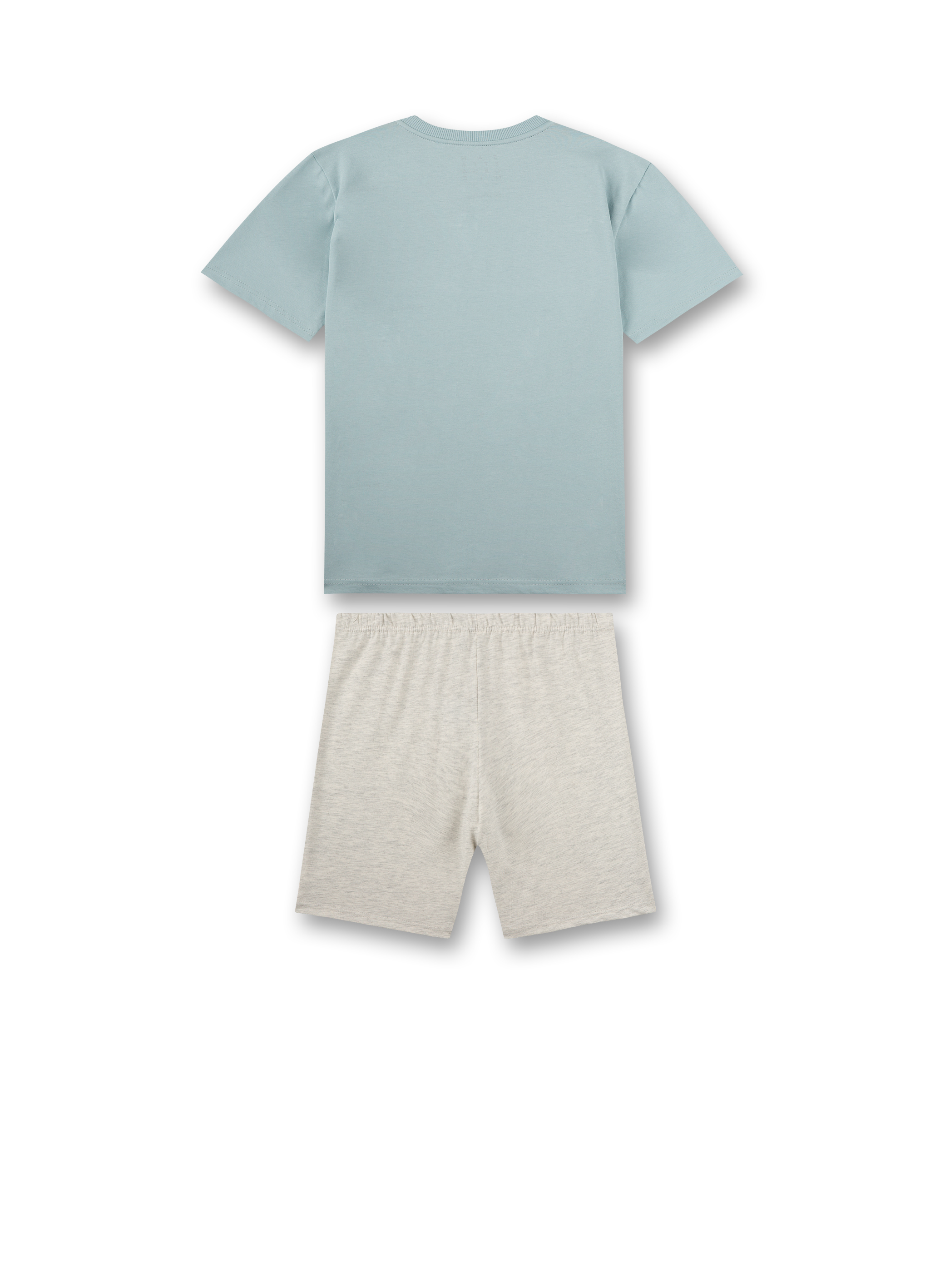Jungen-Schlafanzug kurz Hellblau