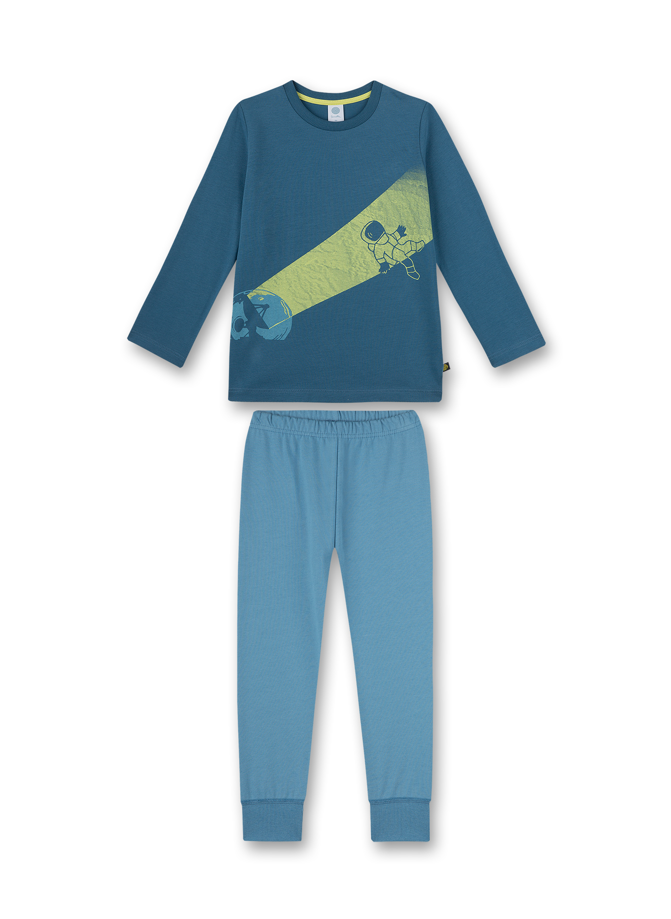 Jungen-Schlafanzug Blau Moon