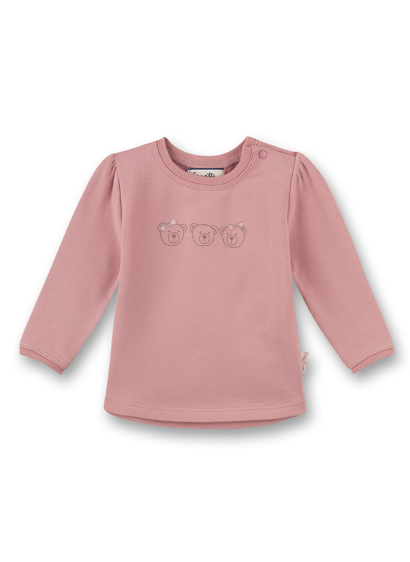 Mädchen-Sweatshirt Rosa Lovely Teddy