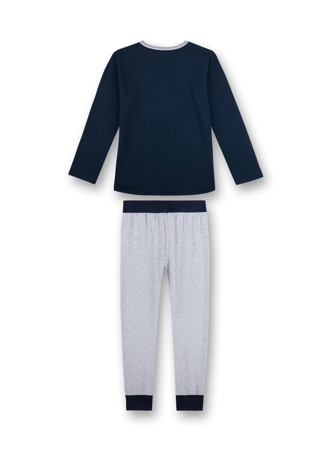 Jungen-Schlafanzug Blau Biker Boy