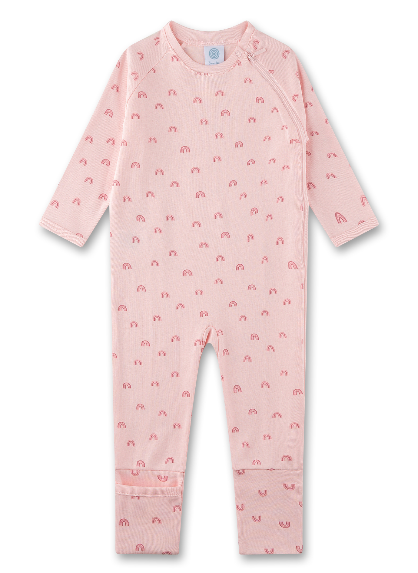 Baby-Overall rosa Regenbogen