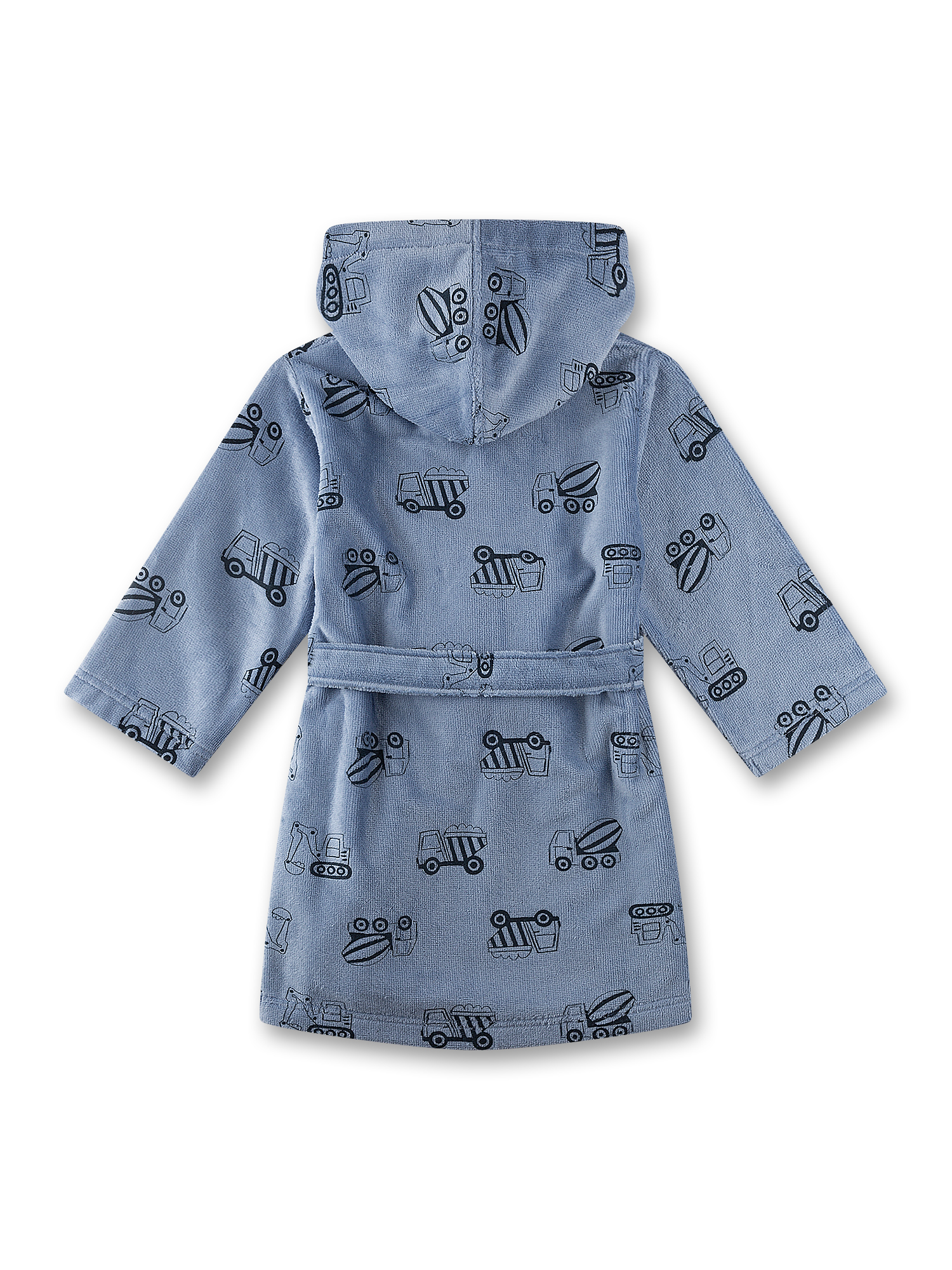 Dackjacke, Baumwolle, Grau, LKW-Muster, Kinderkleidung