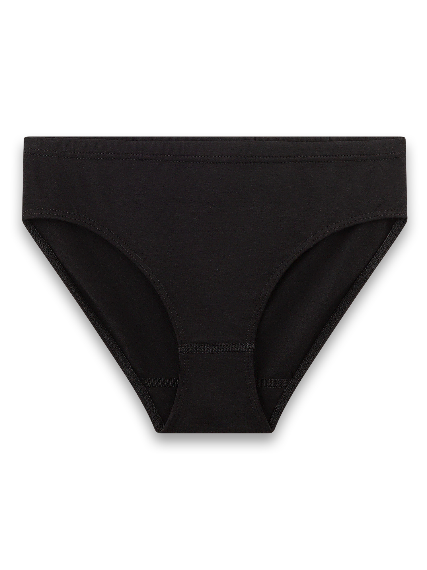 Unterhose, Schwarz, Bikini-Unterteil, Taillenhöhe, Fiber?