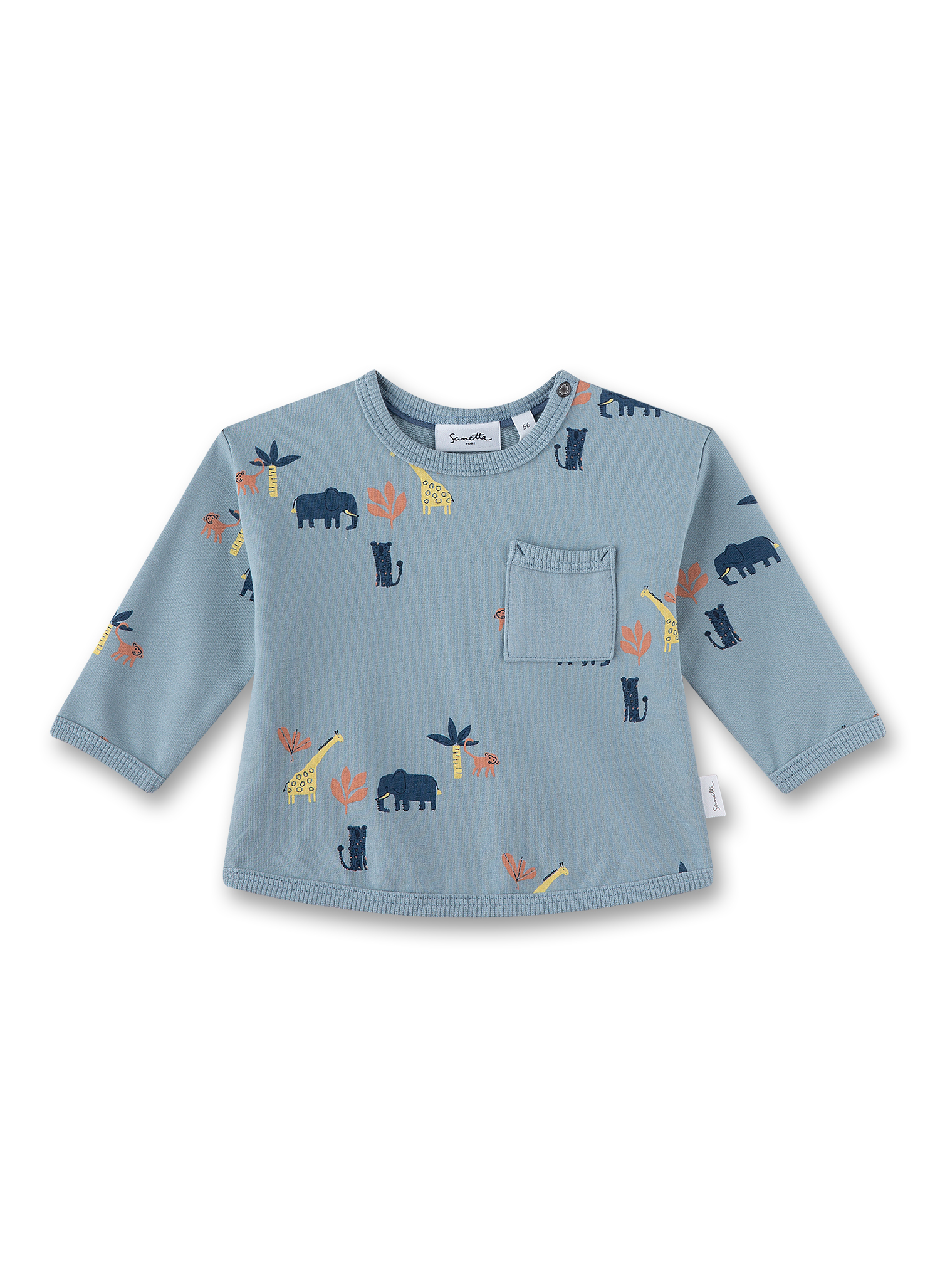 Jungen-Sweatshirt Blau