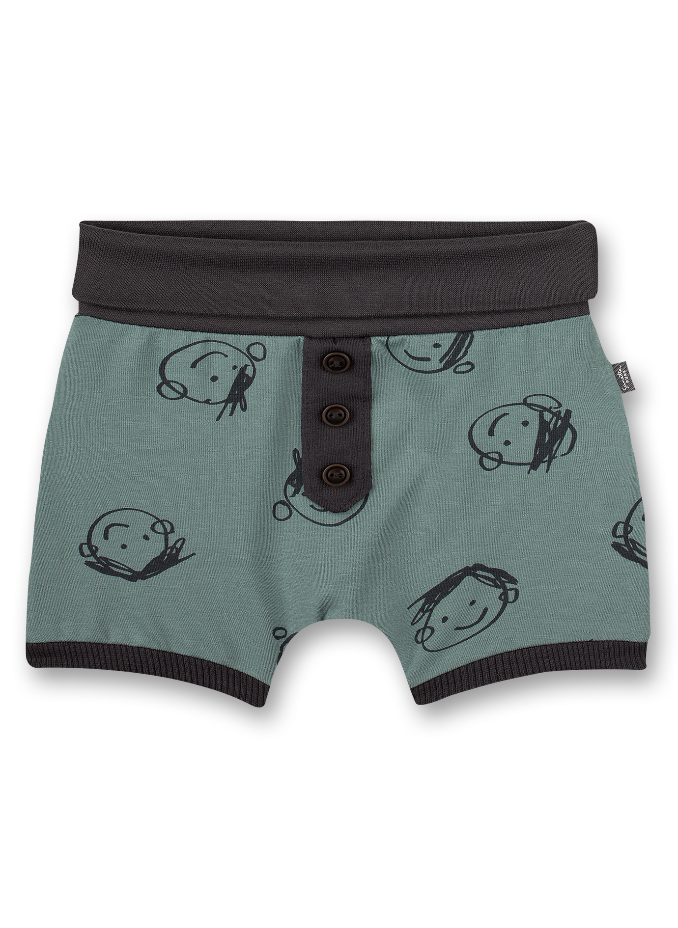 Jungen-Shorts Grün