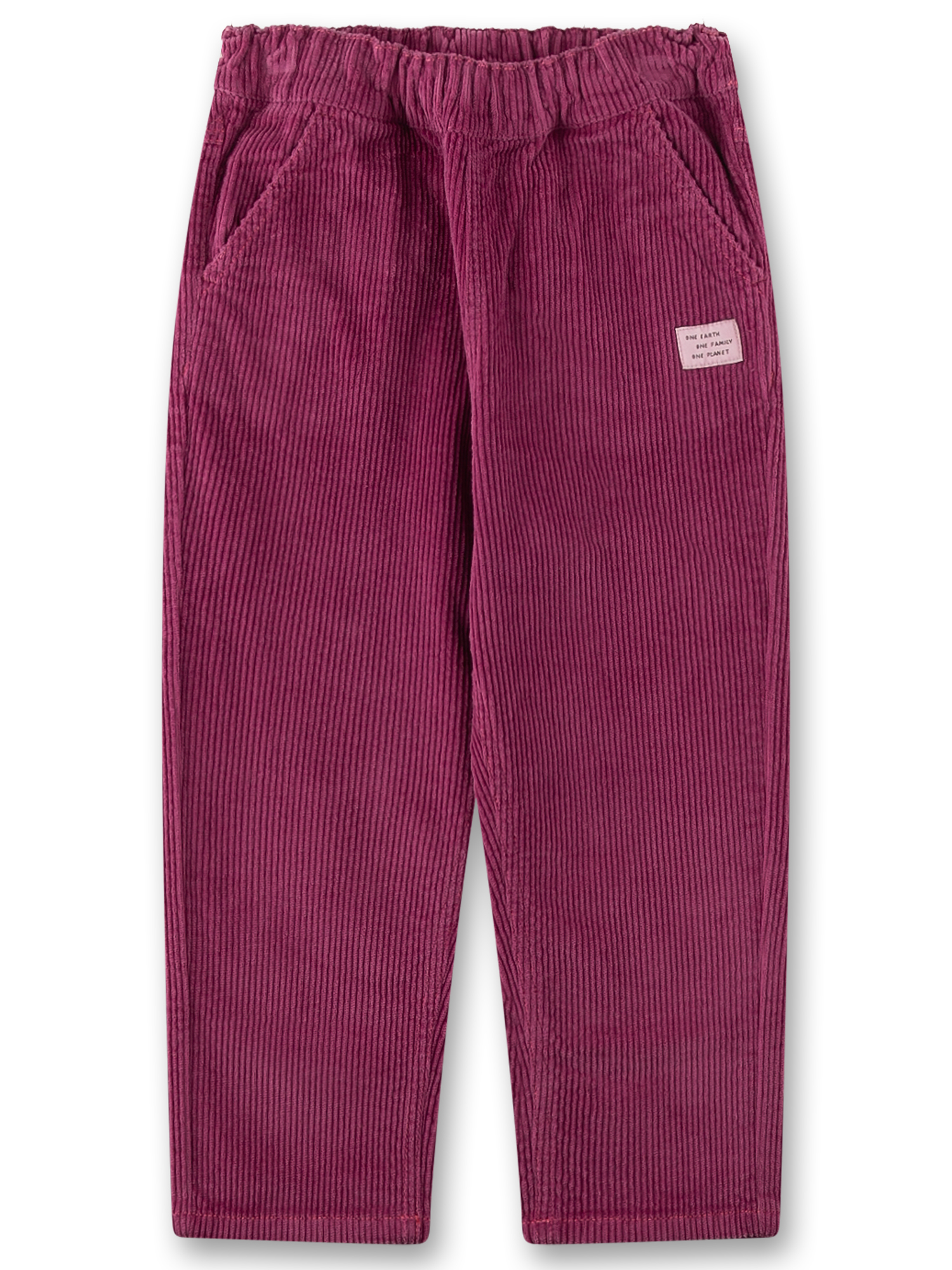 Mädchen-Hose lila aus Cord