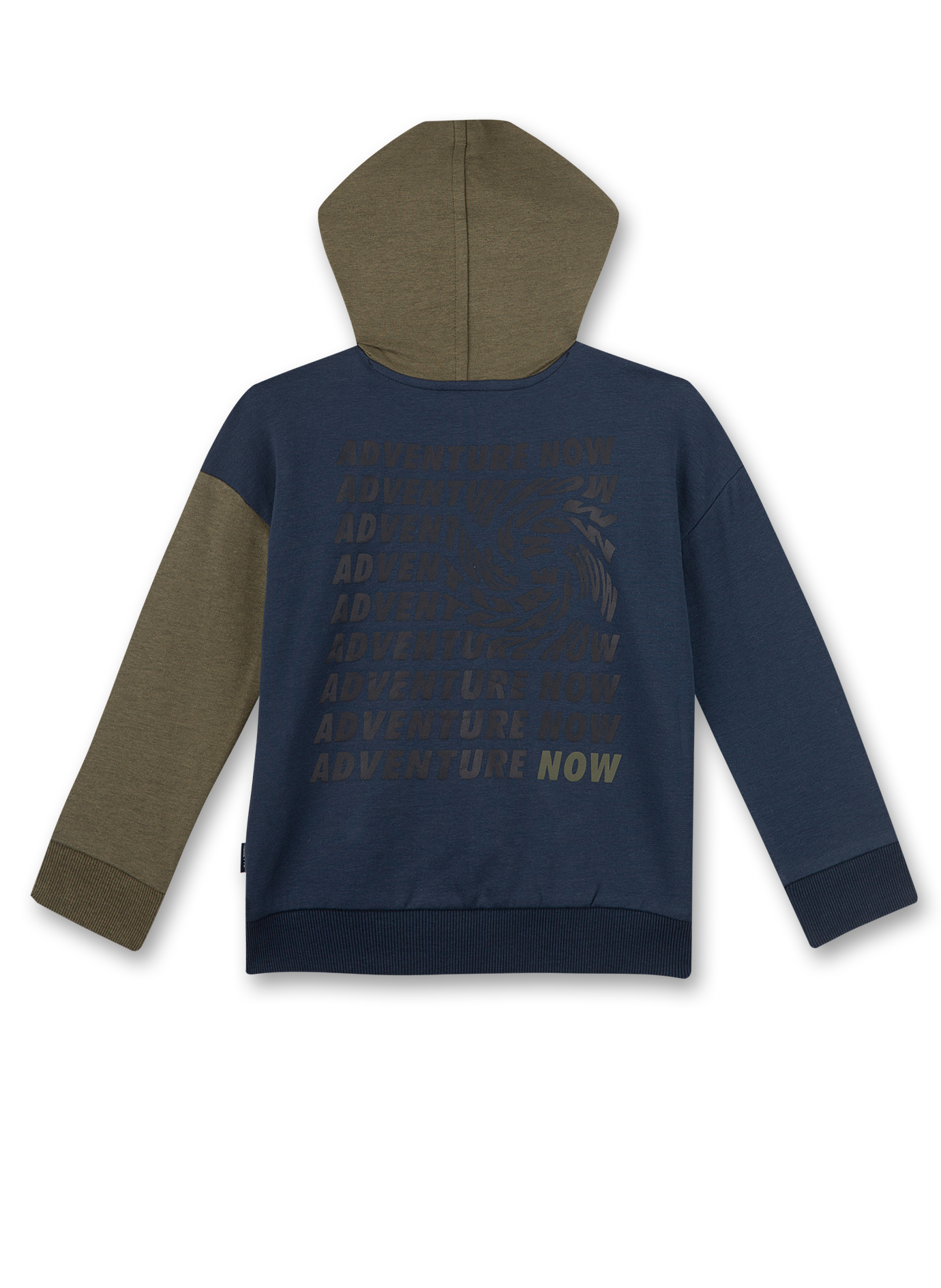 Jungen-Sweatshirt Blau Expedition