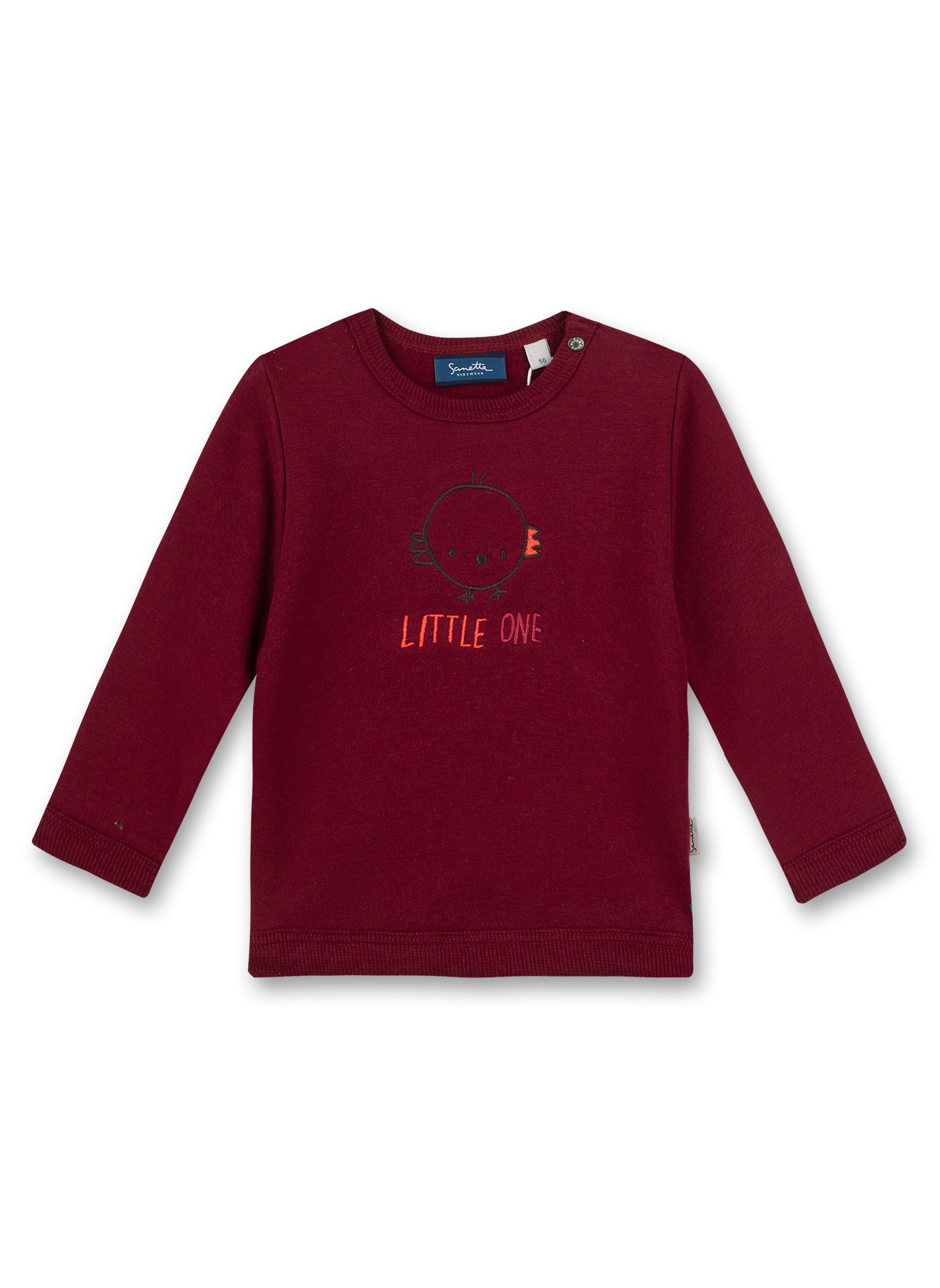 Mädchen-Sweatshirt Rot Little Birdie
