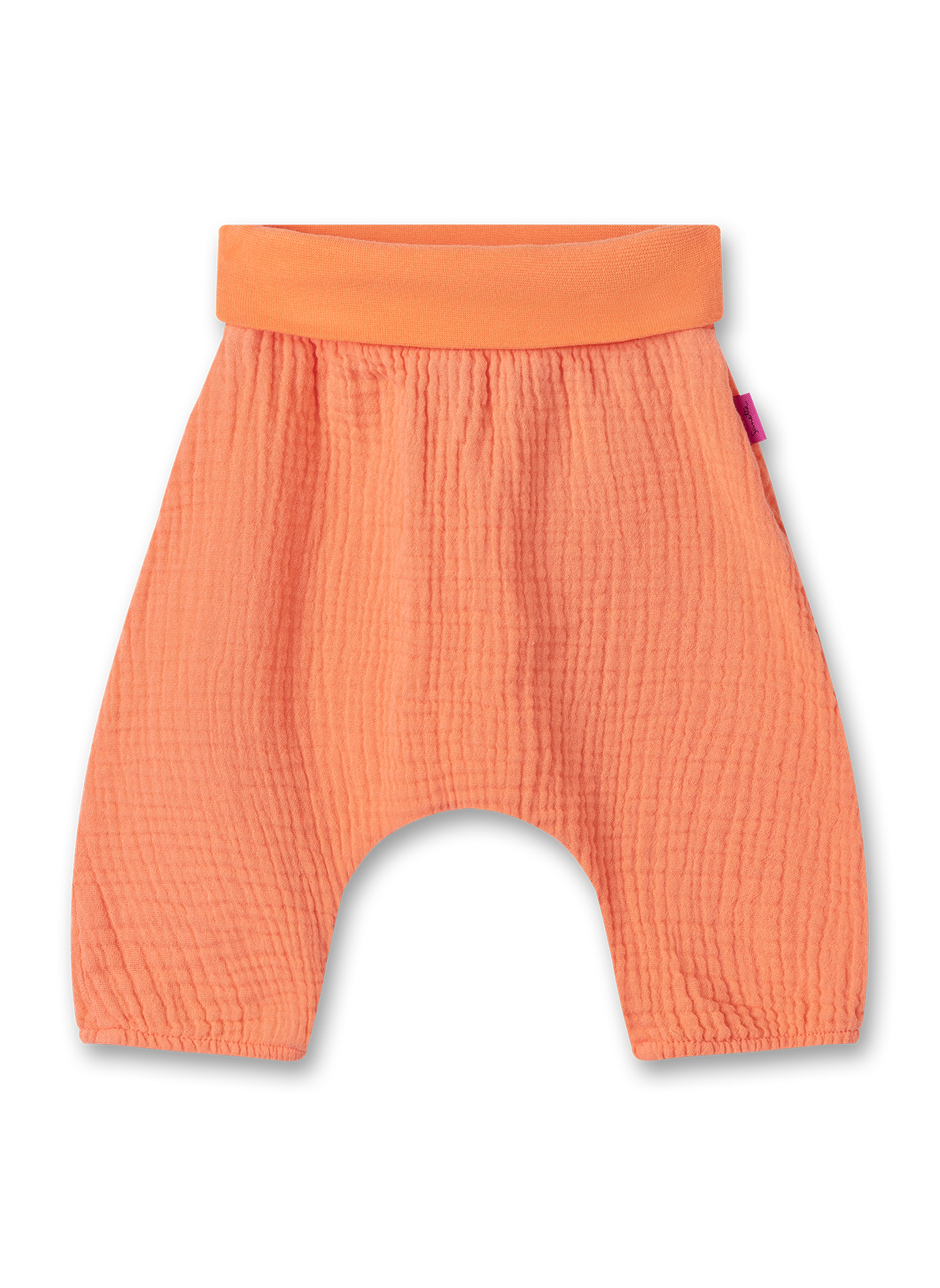 Mädchen-Hose aus Musselin Orange