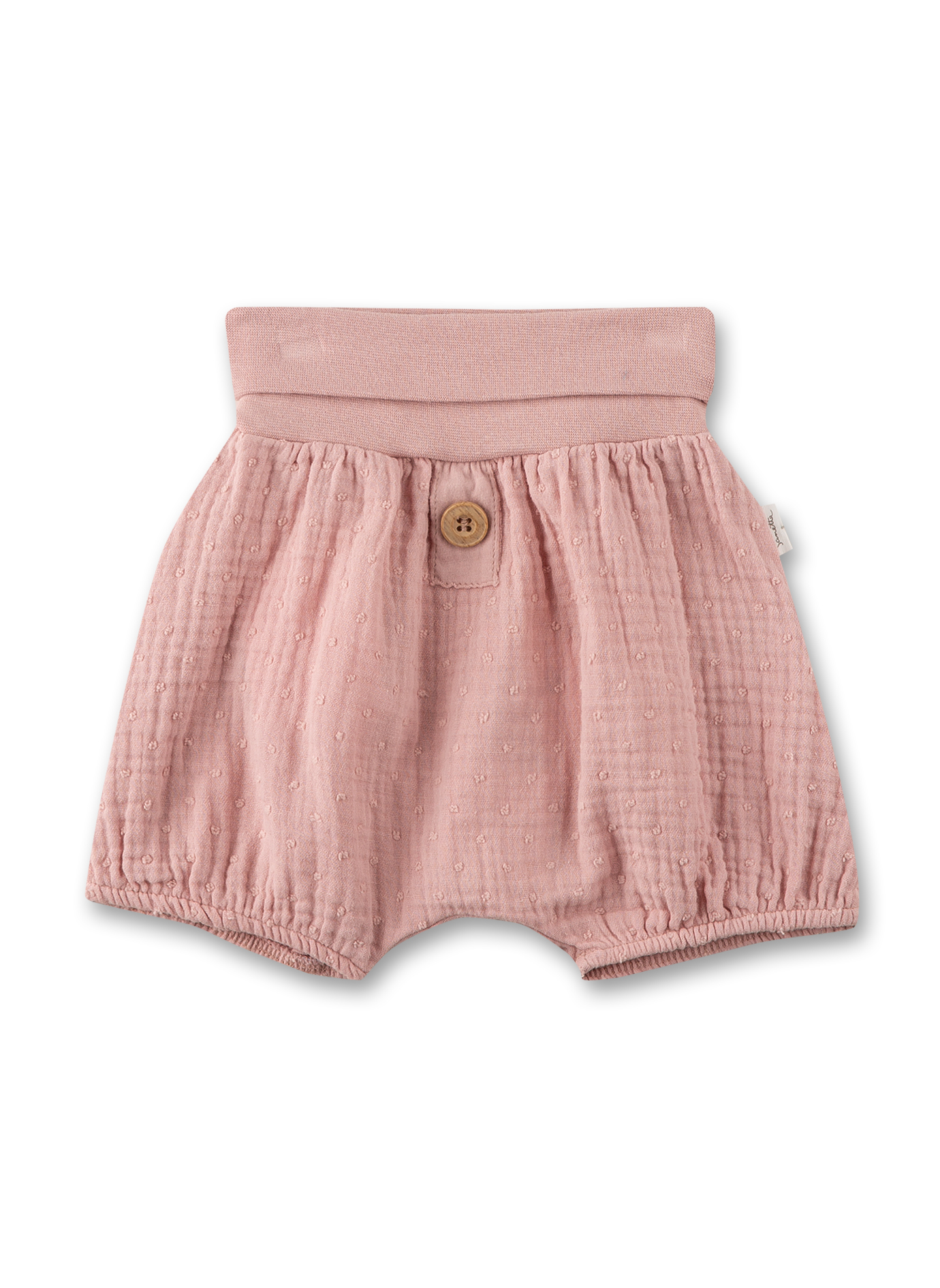 Baby-Shorts Rosa aus Musselin 