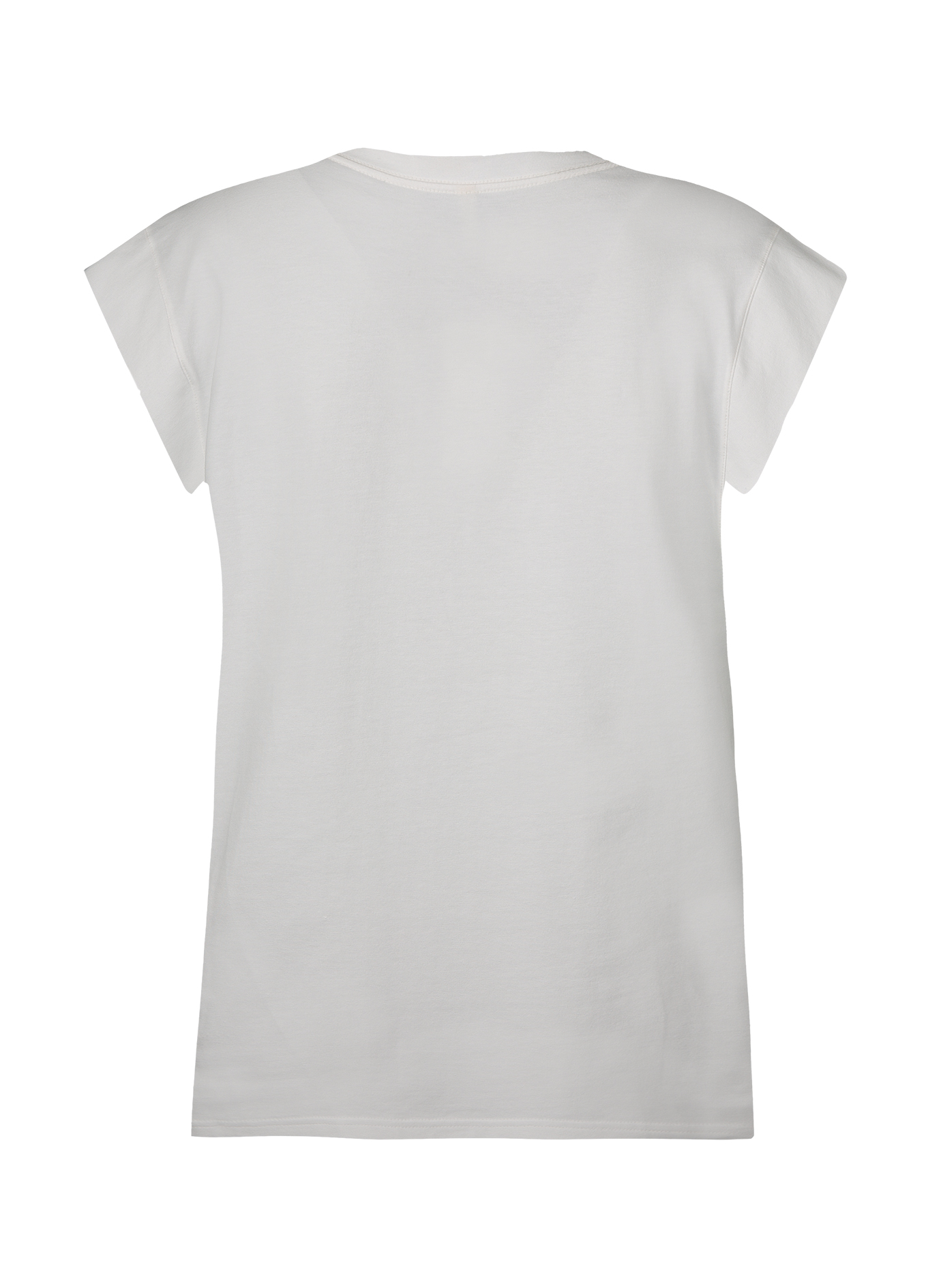 Damen T-Shirt Off-White