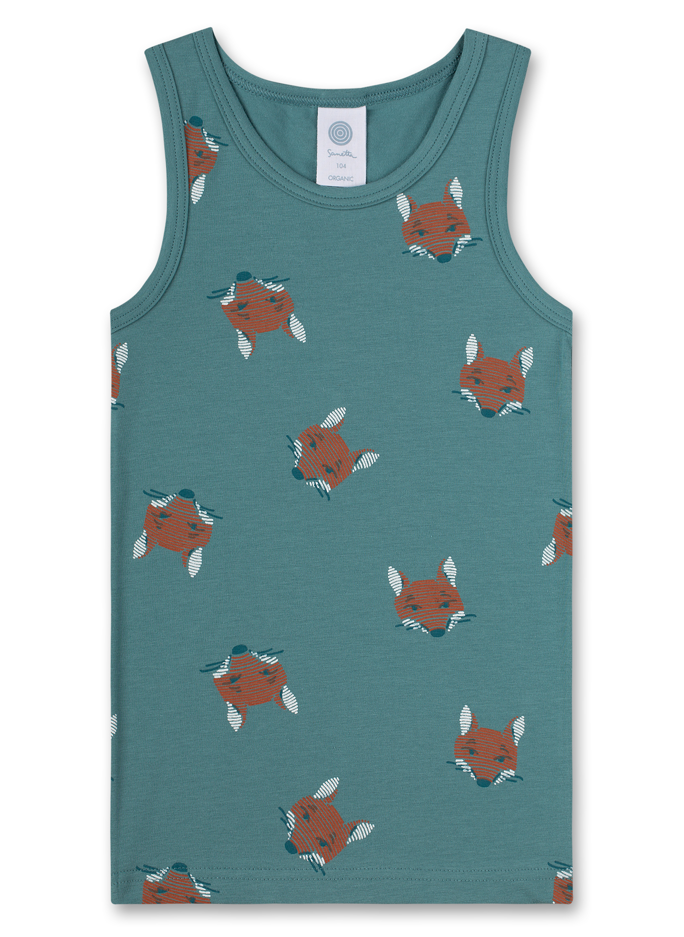 Jungen-Unterhemd Blau Wild Fox