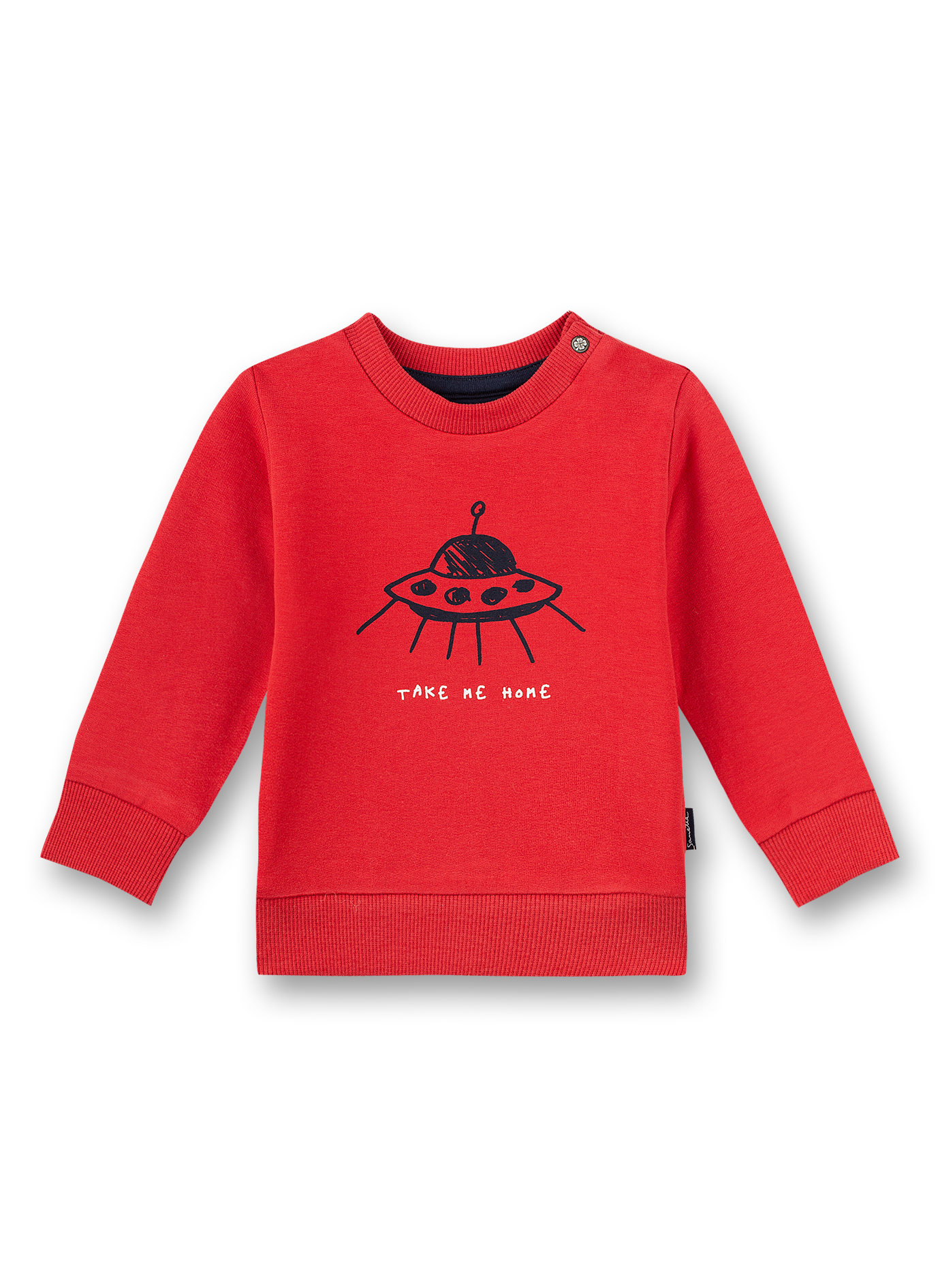 Jungen-Sweatshirt Rot Inter Galactic
