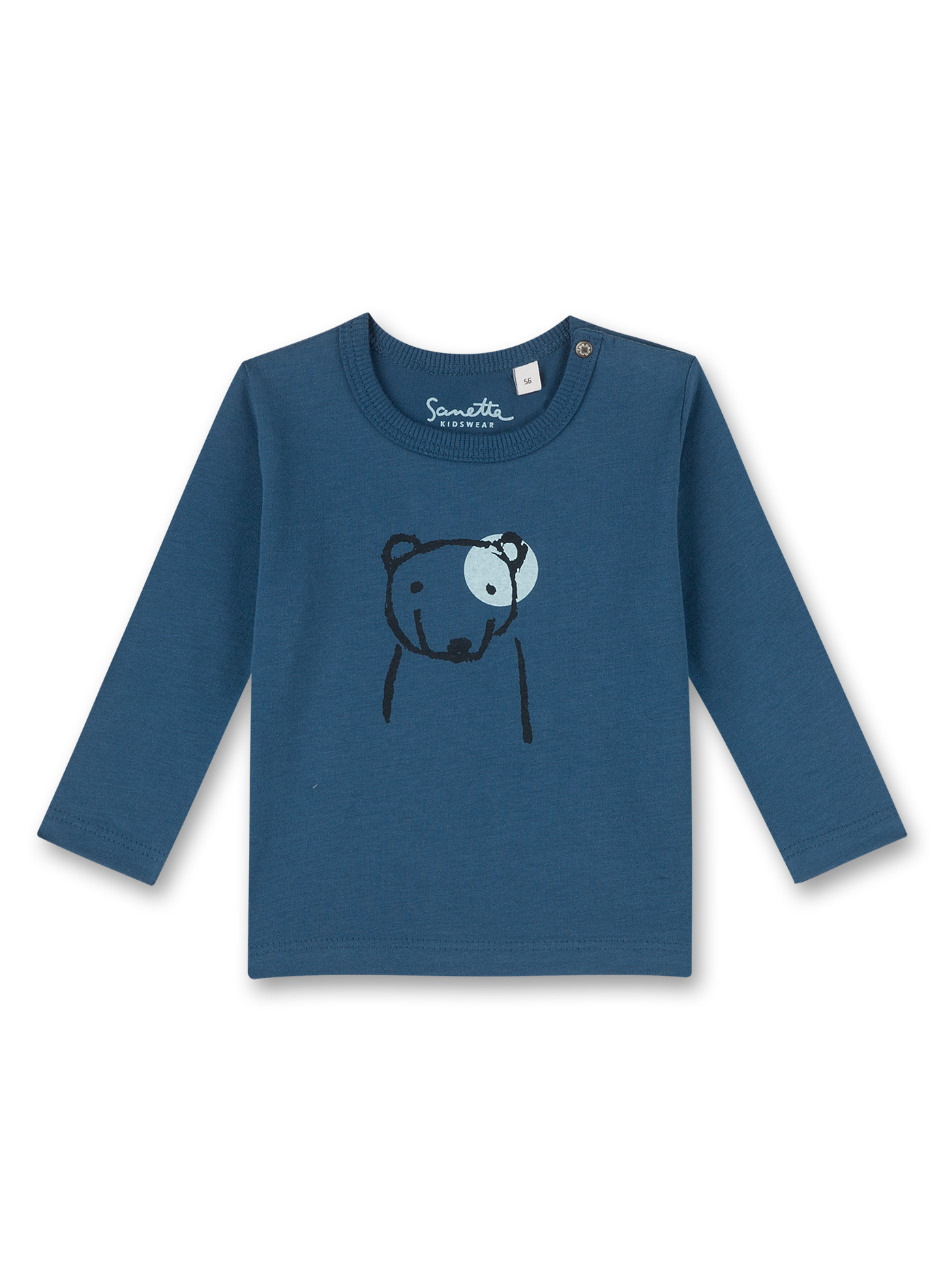 Jungen-Langarmshirt Blau