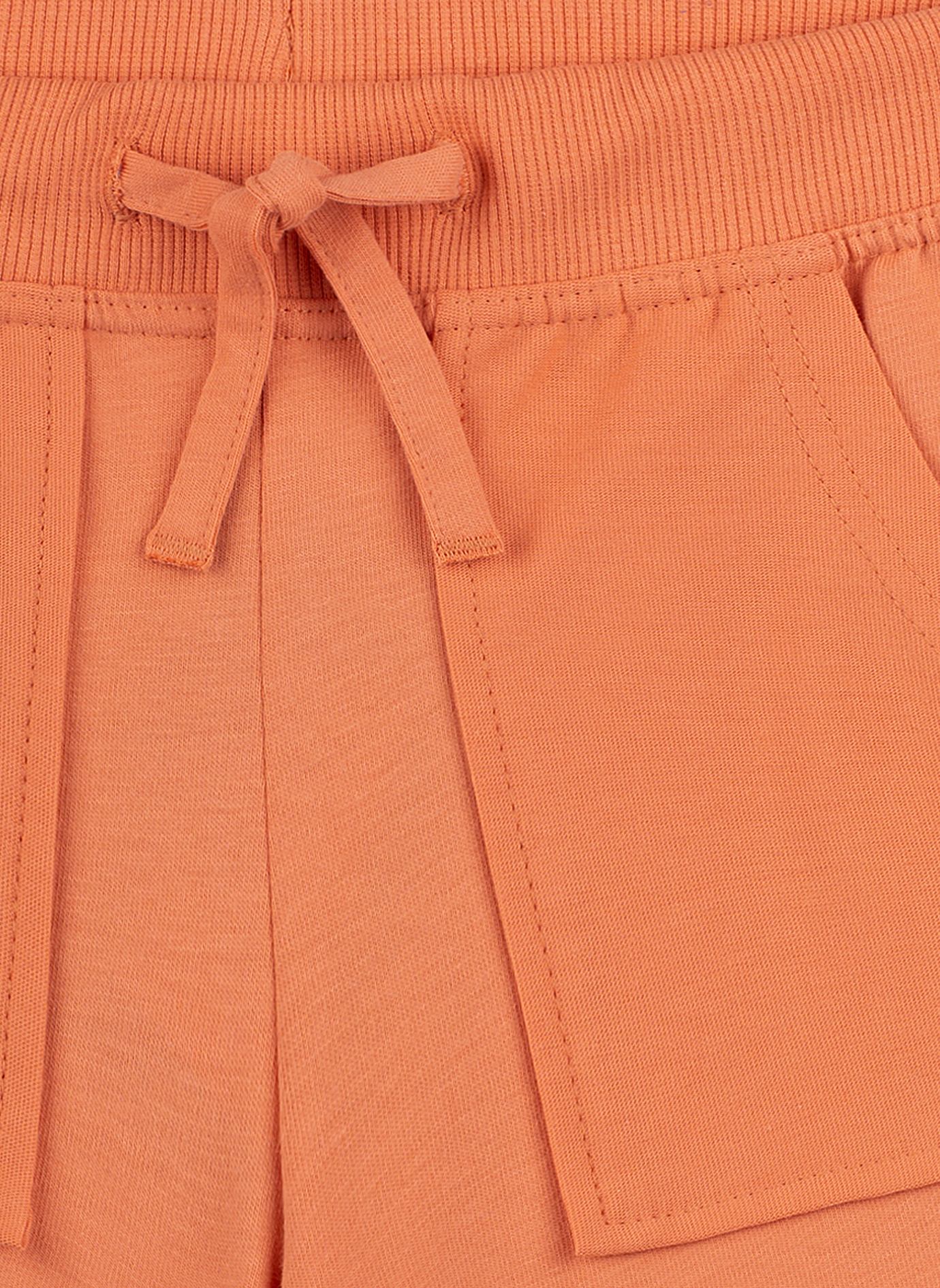 Jungen-Sweatshorts Orange