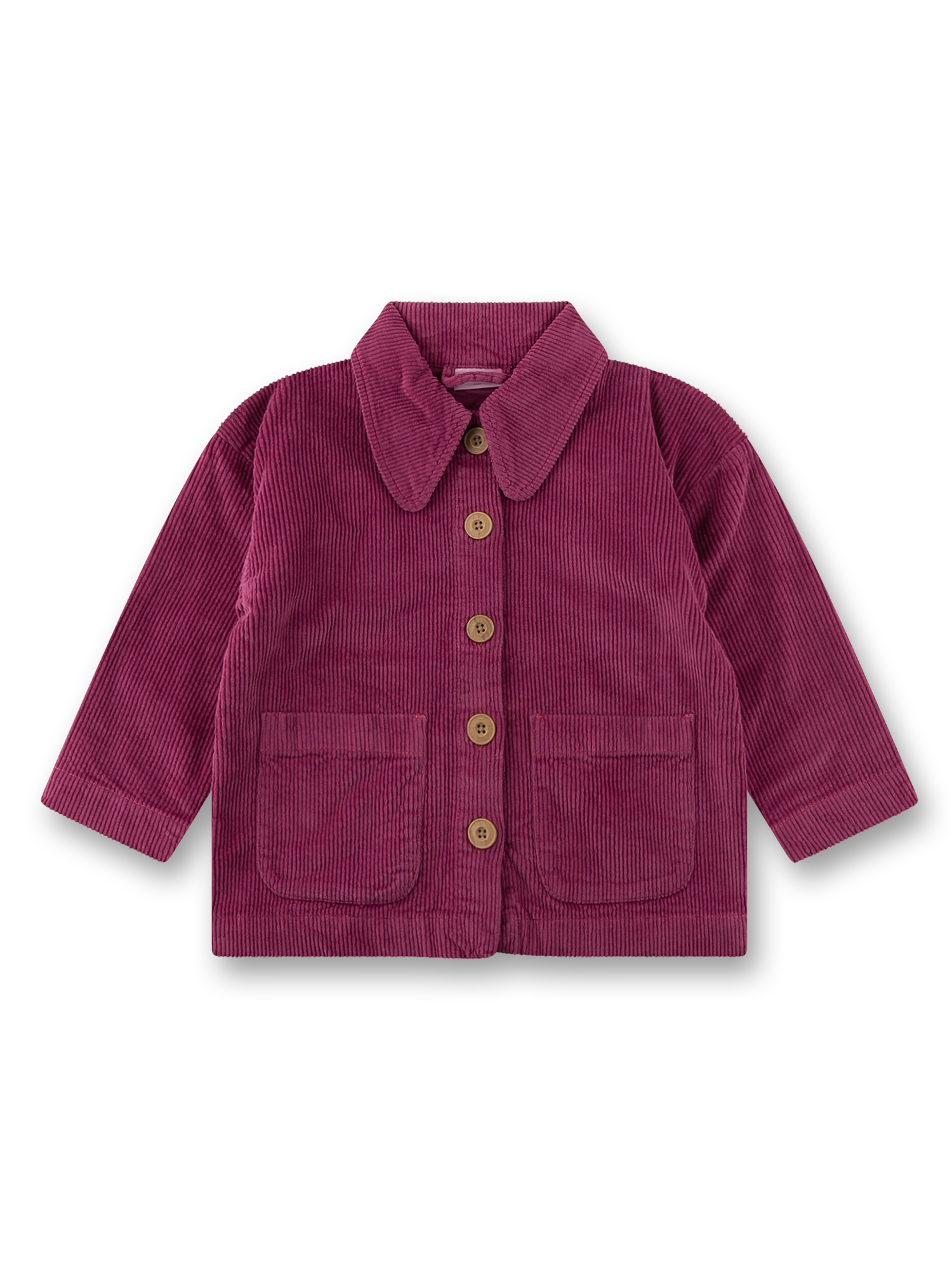 Mädchen-Jacke lila aus Cord 