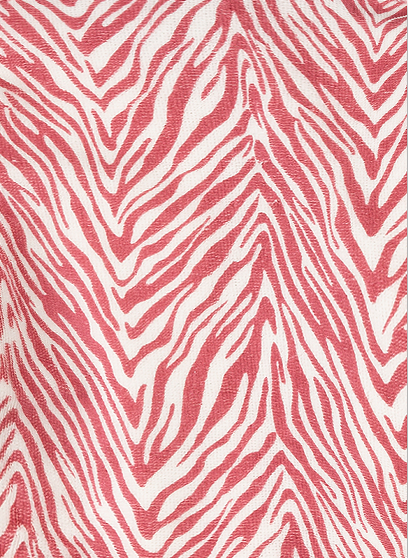 Mädchen-Bademantel Rosa Zebra-Allover